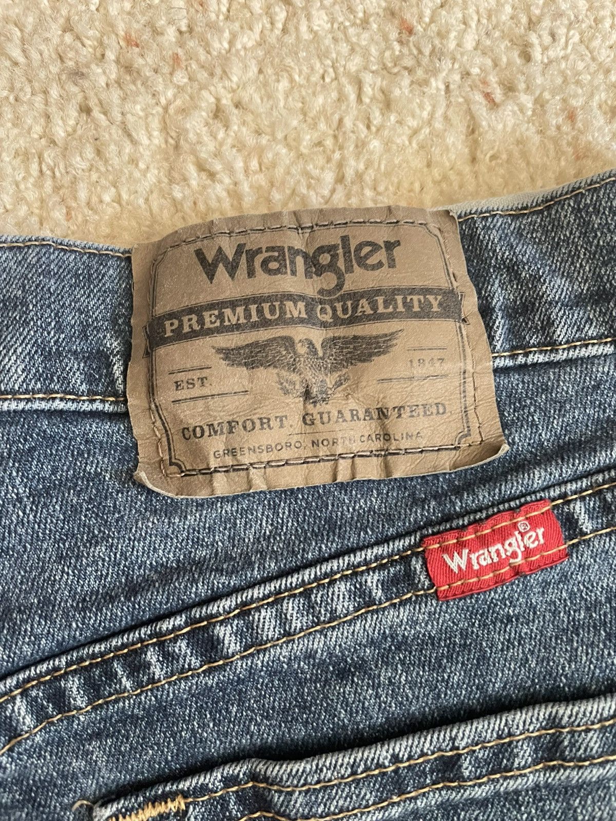Wrangler Blue wrangler denim shorts Size 30" / US 8 / IT 44 - 3 Thumbnail