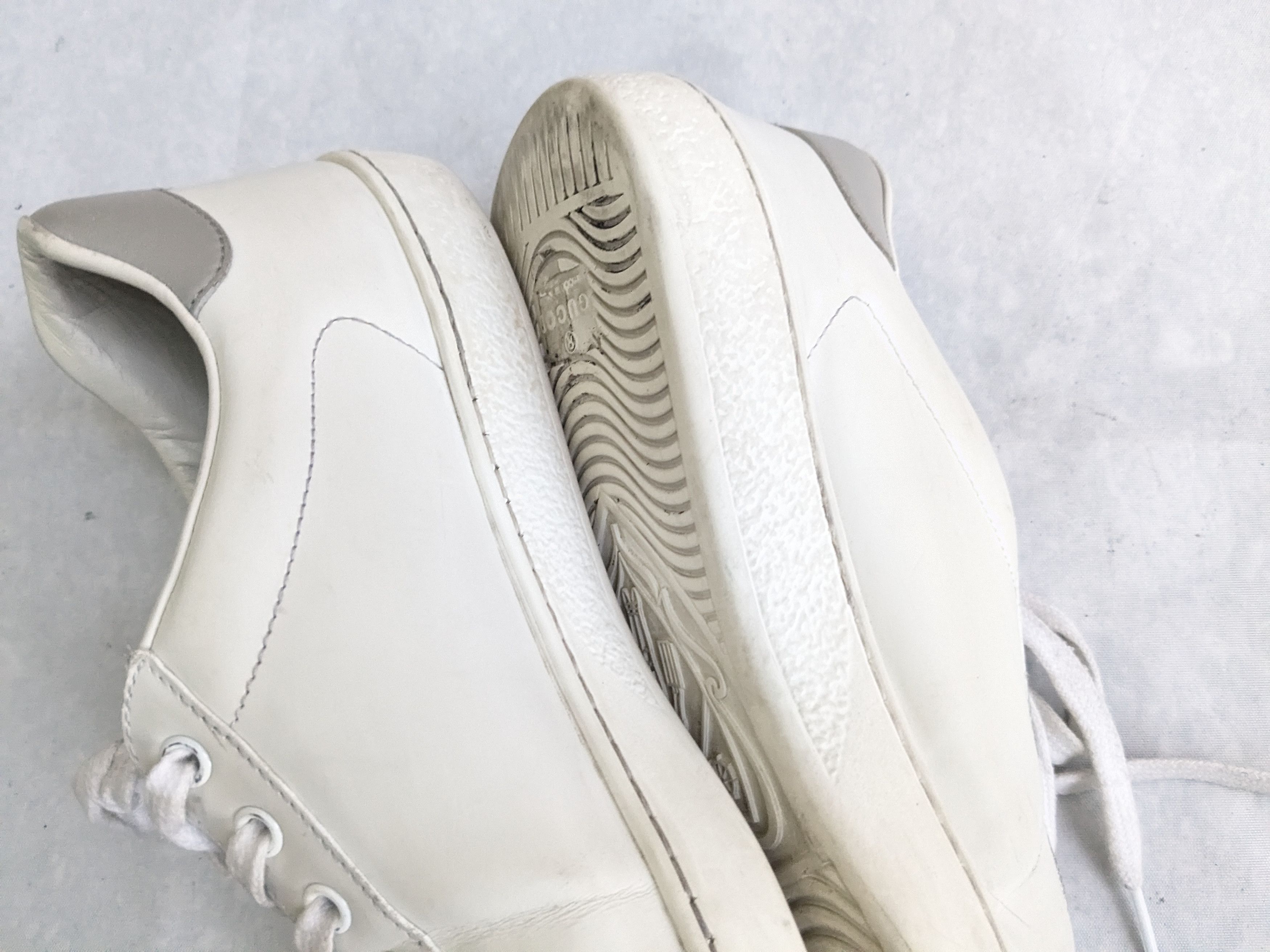 Gucci Gucci Ace Sneakers 8 White Low Tops Size US 8 / EU 41 - 11 Thumbnail