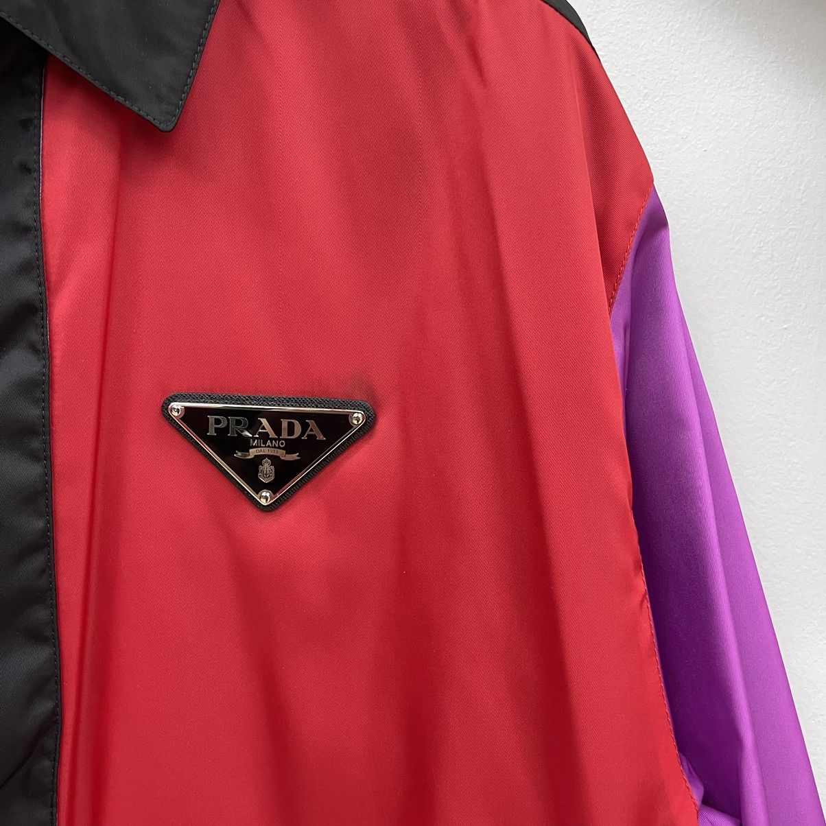 Prada PRADA NYLON COLORBLOCK JACKET Size US M / EU 48-50 / 2 - 3 Thumbnail