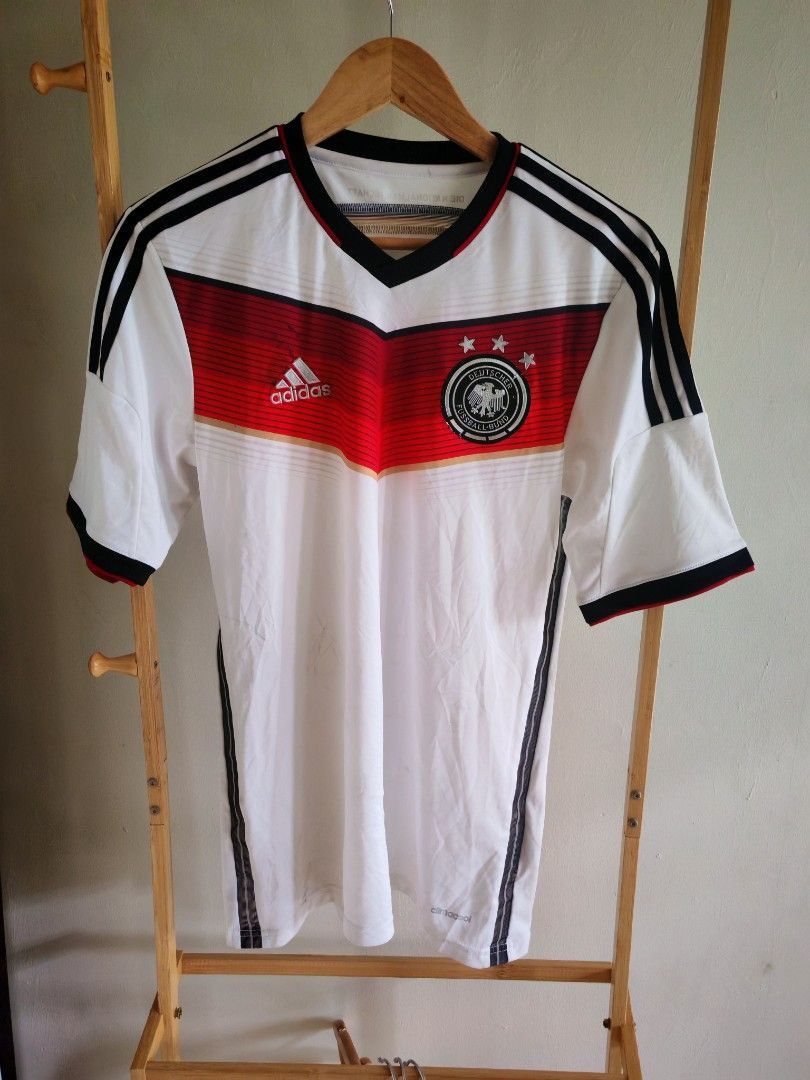 Adidas Adidas Germany 2014 World Cup Home Jersey (S Authentic) Size US S / EU 44-46 / 1 - 1 Thumbnail