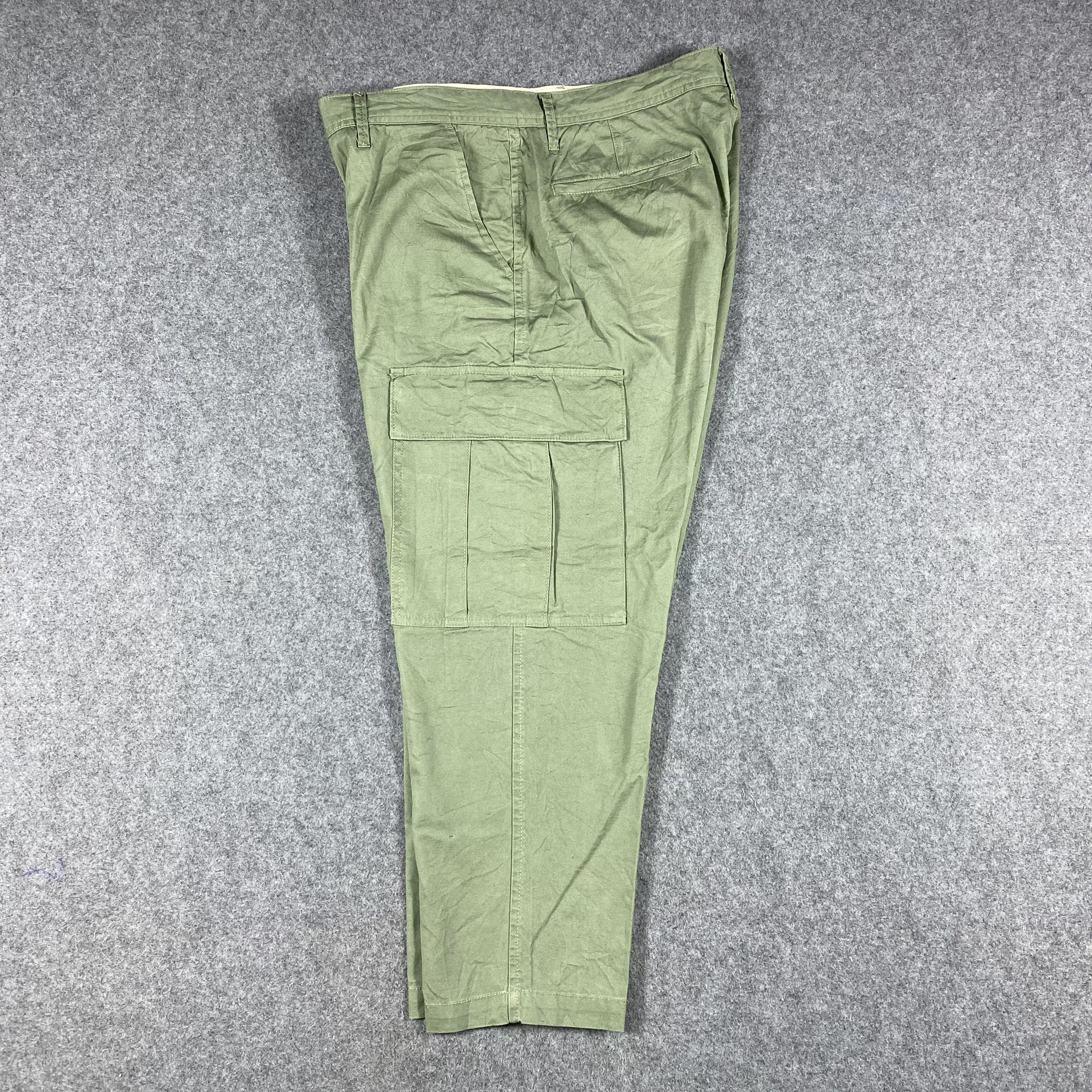 Japanese Brand Japanese Brand Back Number Multipocket Tactical Cargo Pants Size US 33 - 11 Thumbnail