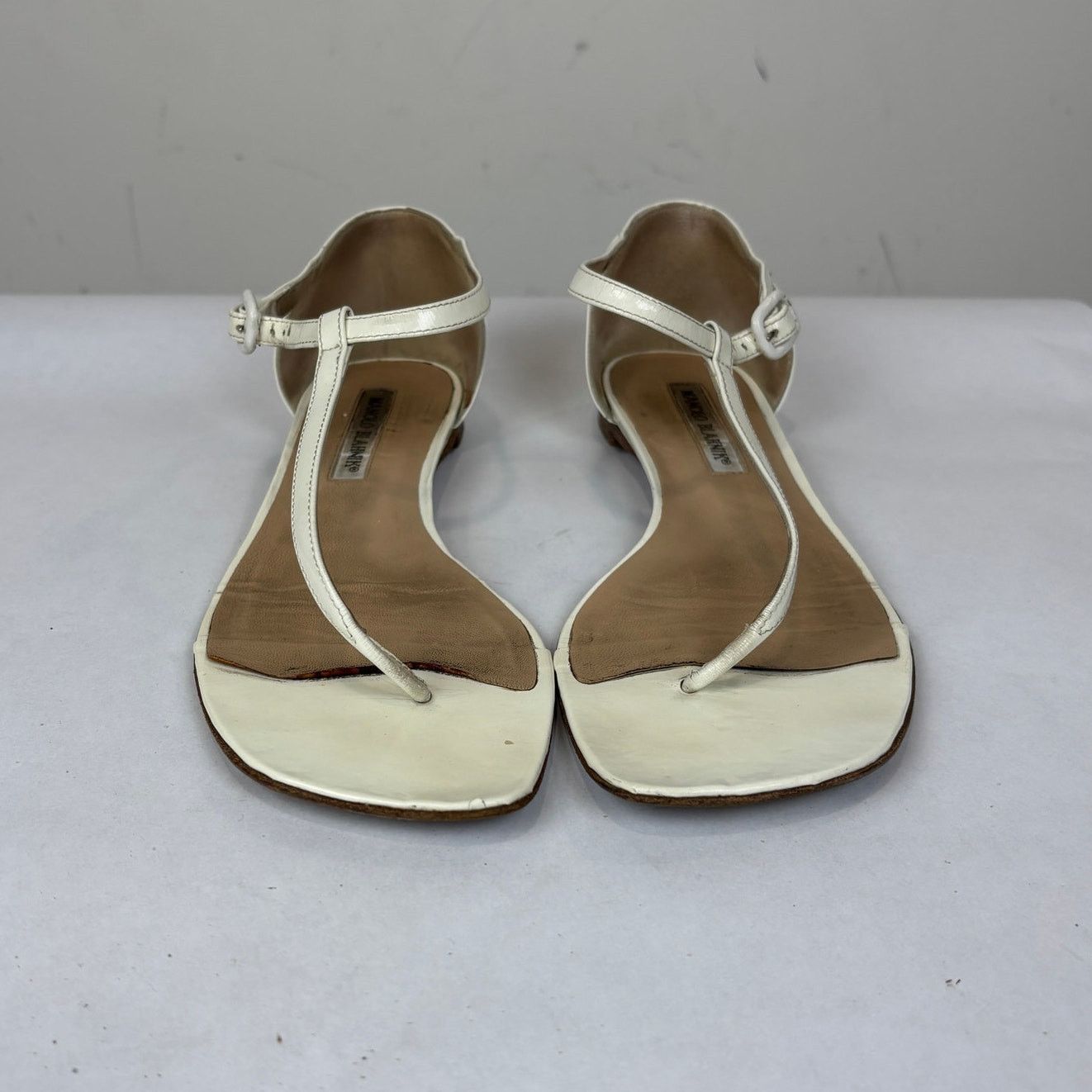 Manolo Blahnik Manolo Blahnik Thong Strapback Sandals Women's 36.5 / US 6.5 Size US 6.5 / IT 36.5 - 3 Thumbnail