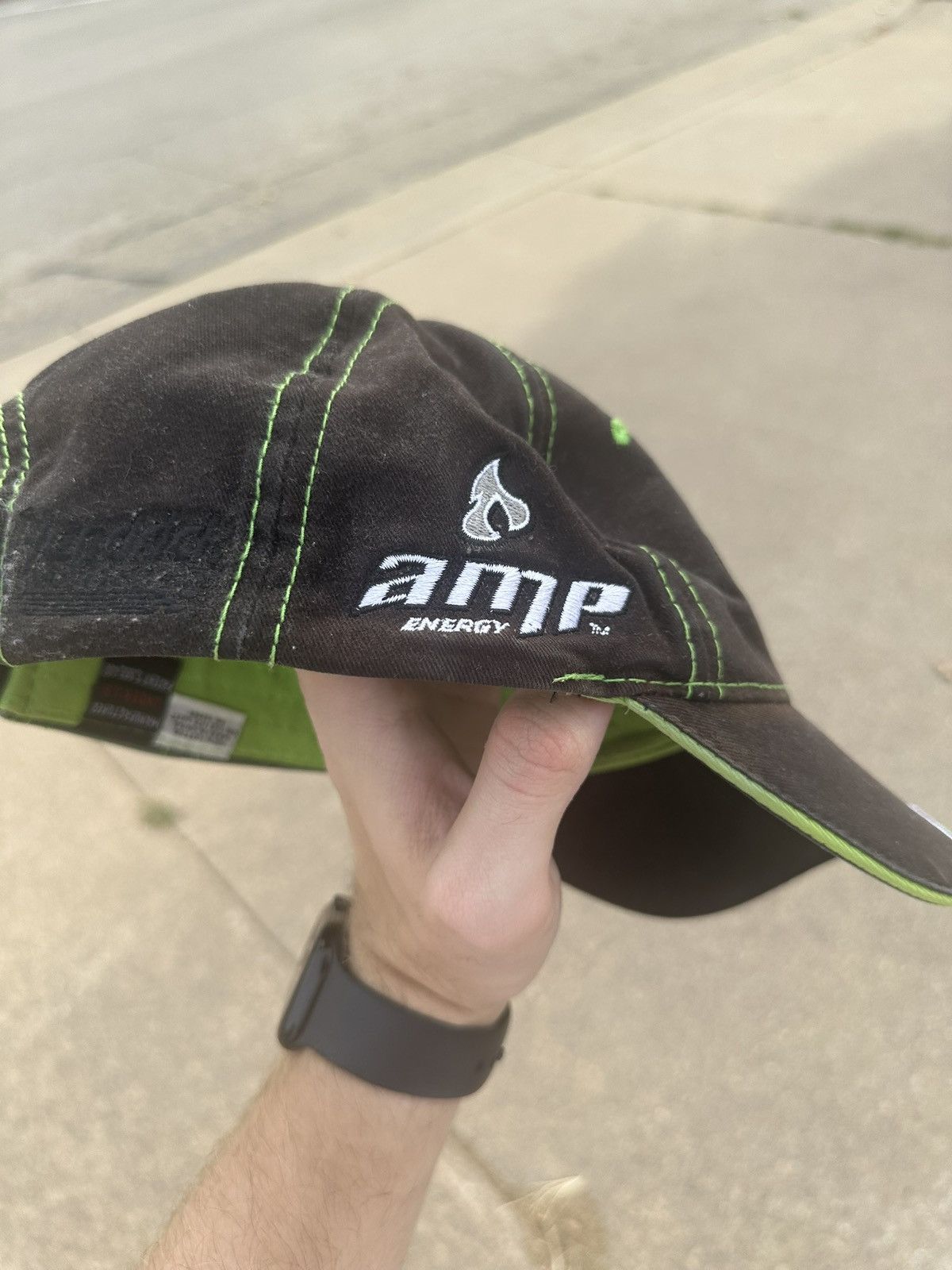 NASCAR Mountain Dew x Nascar Dale JR Adjustable Hat Size ONE SIZE - 6 Thumbnail