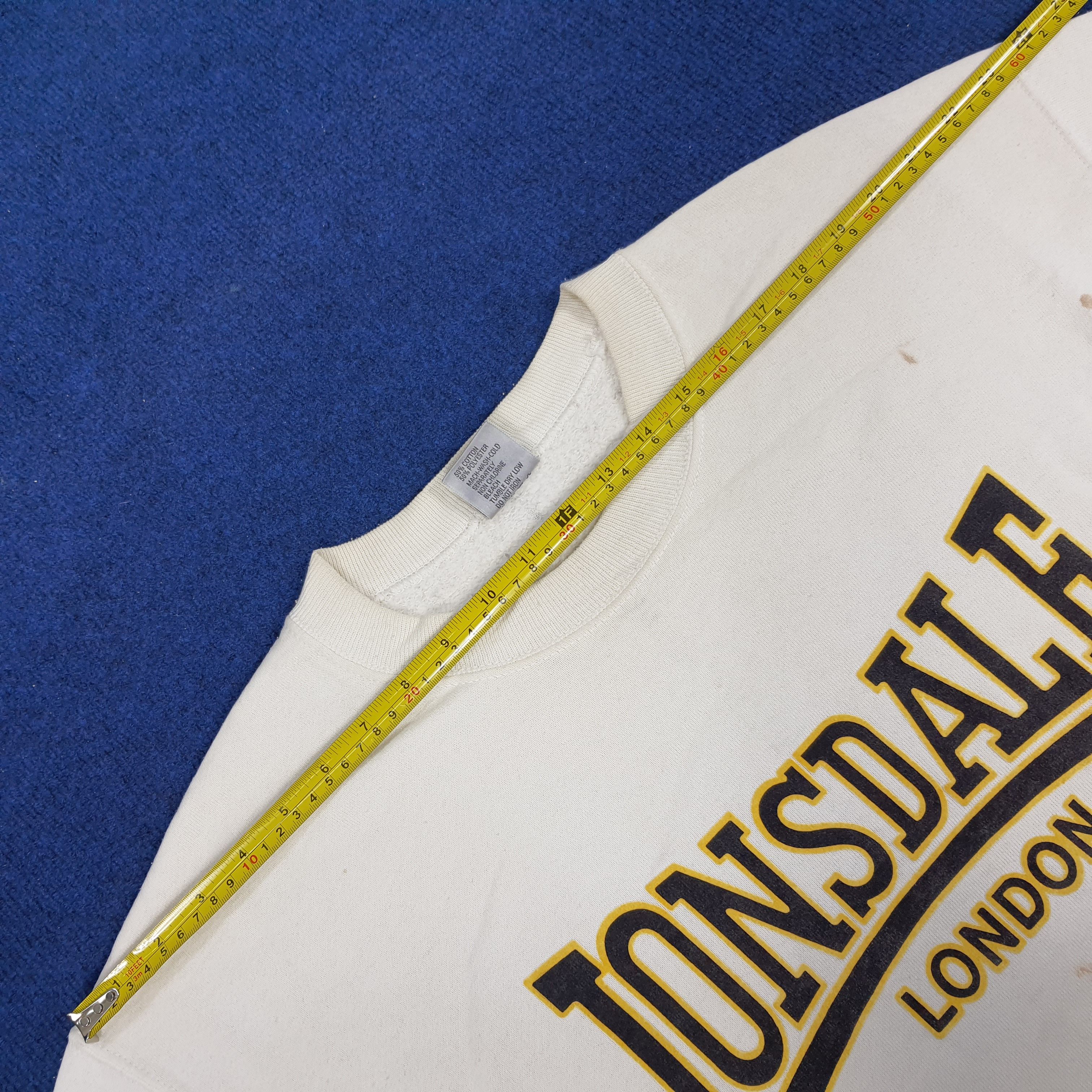 Lonsdale × Vintage Vintage Lonsdale London Boxing MMA Martial Sports Sweatshirt Size US L / EU 52-54 / 3 - 7 Thumbnail