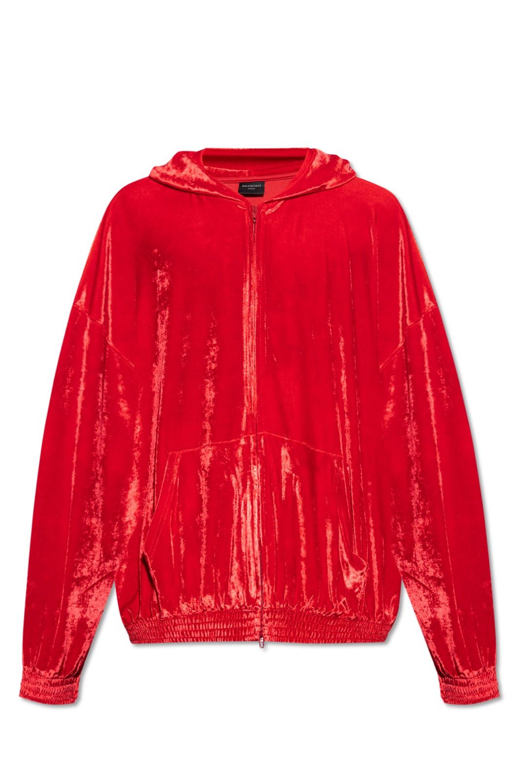 Balenciaga Velour zip-up hoodie Size S / US 4 / IT 40 - 9 Thumbnail