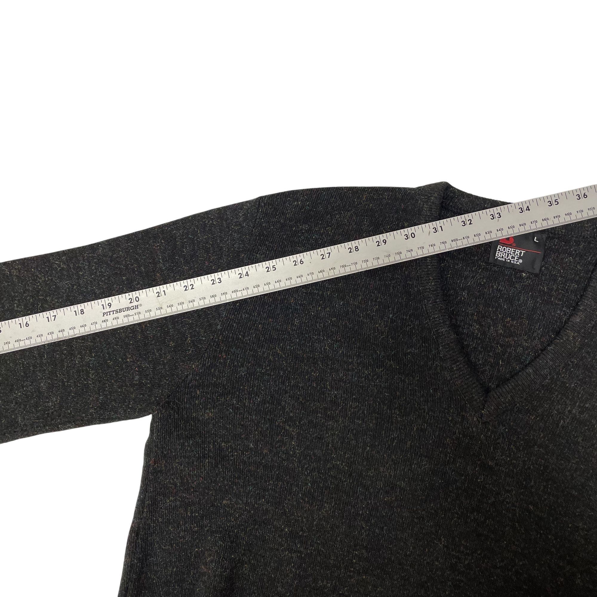 Other Vtg Robert Bruce Multi Color ATOMIC FLECK Rockabilly Sweater Size US L / EU 52-54 / 3 - 6 Thumbnail