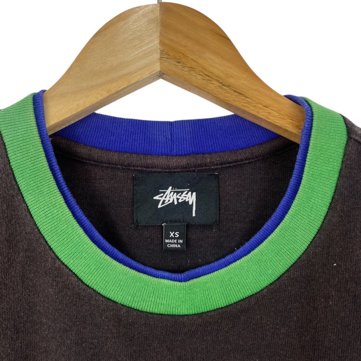 Stussy STUSSY Tee Shirt Double Colar Small Logo Embroidered Size XS / US 0-2 / IT 36-38 - 5 Thumbnail