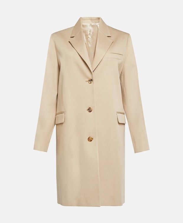Toteme Tôteme Cotton Nylon rounded coat | Grailed