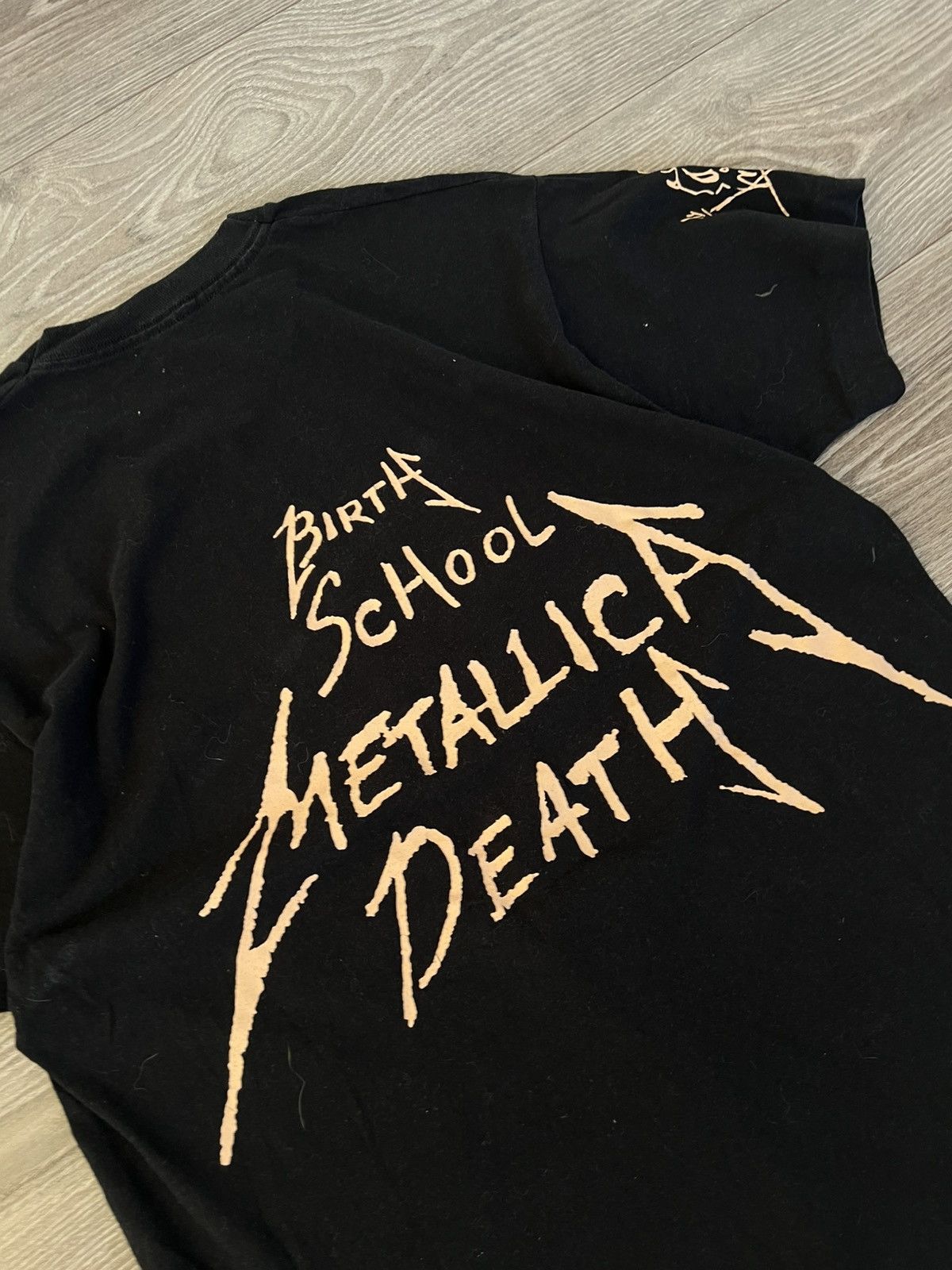 Band Tees ‼️1992 VINTAGE METALLICA Birth School Archival Band T-Shirt‼️ Size US L / EU 52-54 / 3 - 18 Thumbnail