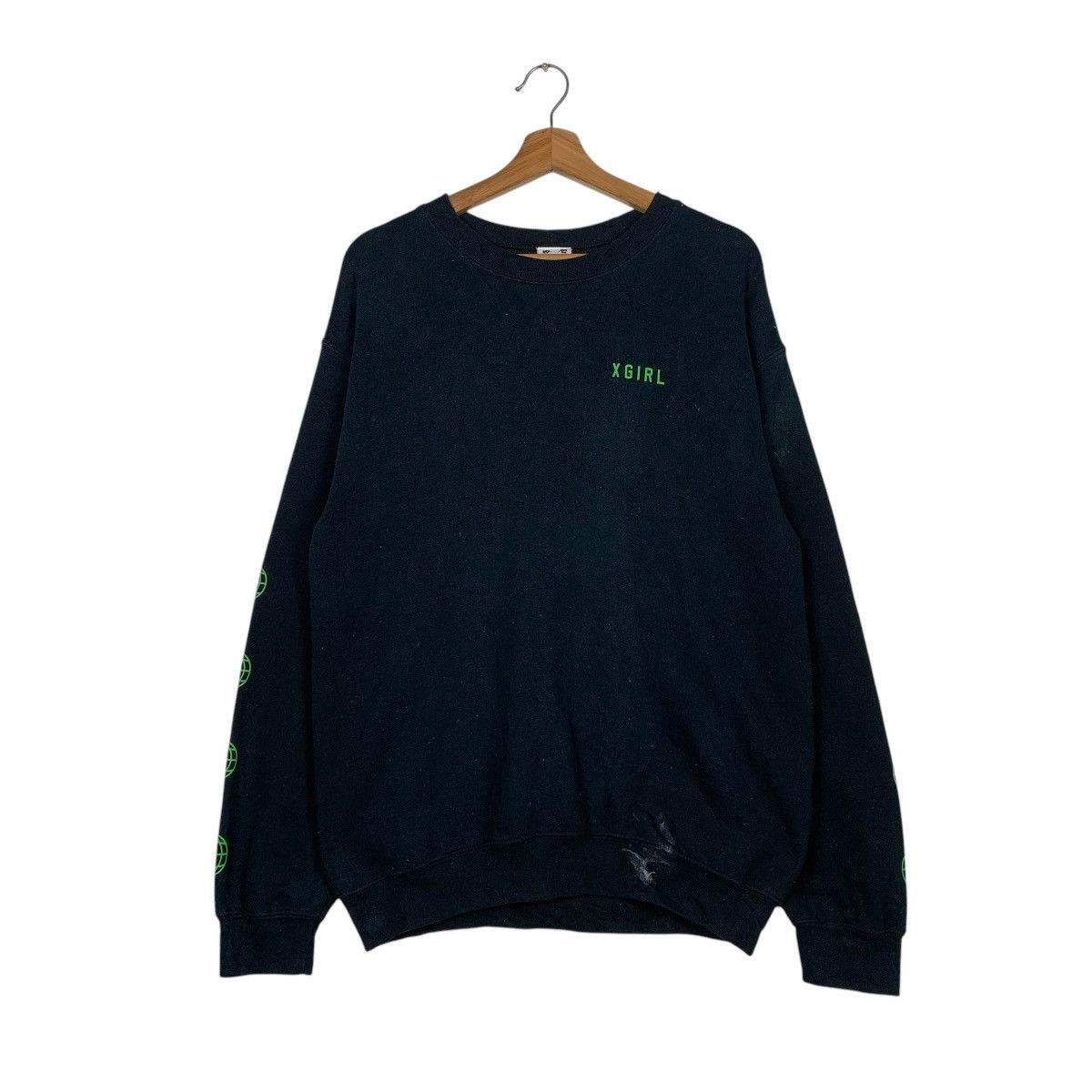 Japanese Brand Japanese Brand X Girl Big Logo Sweatshirt Size US M / EU 48-50 / 2 - 2 Thumbnail