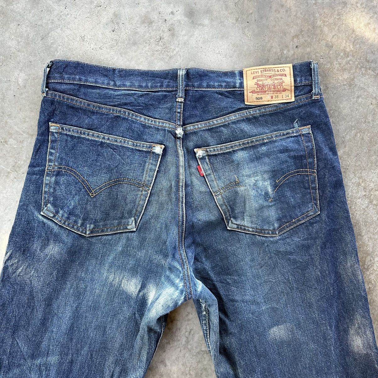Levi's Vintage Levis 508 Faded Jean Distressed Denim Pant Size US 38 / EU 54 - 12 Thumbnail