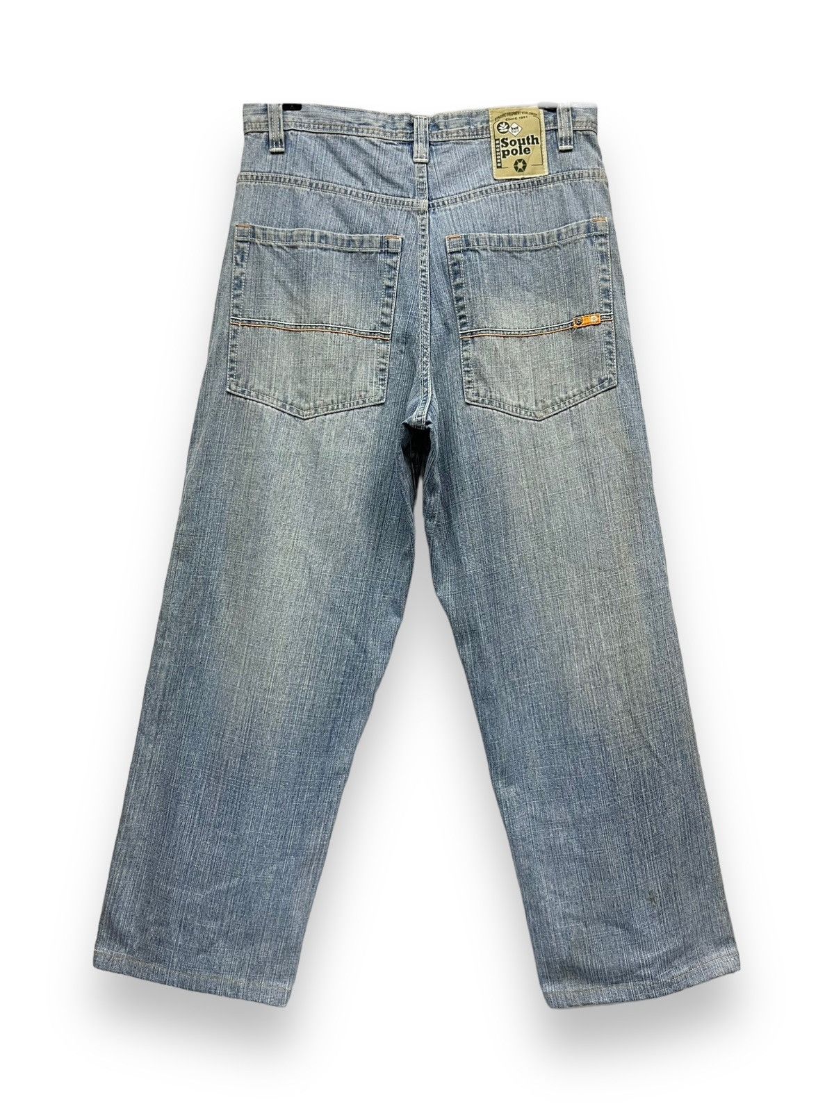 Southpole Vintage Baggy SOUTHPOLE Trucking Co. Authentic Denim Size US 31 - 5 Thumbnail