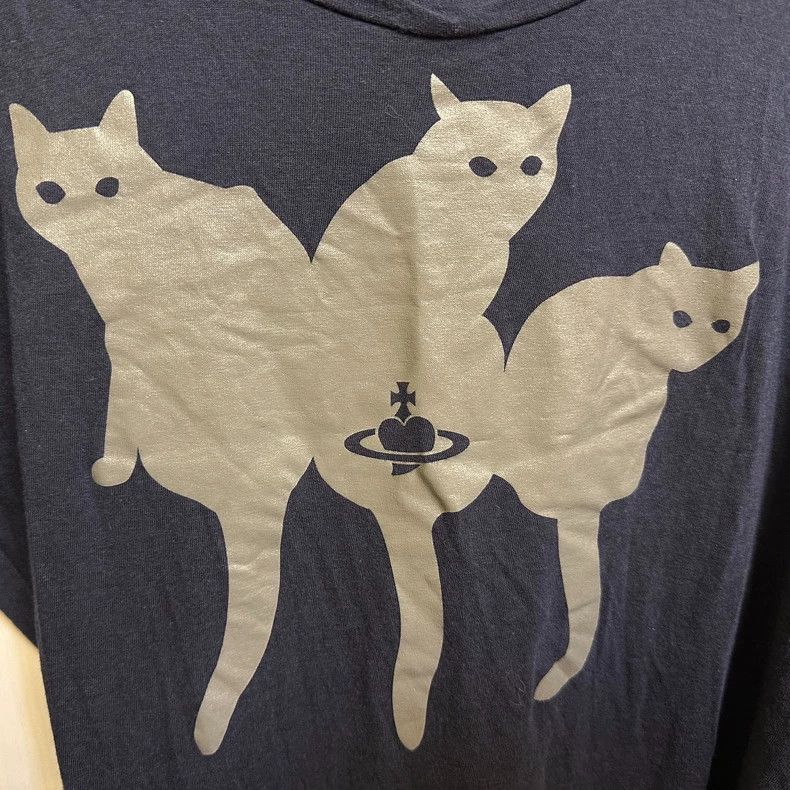 Vivienne Westwood Vivienne Westwood Cat stripes deform irregular pleated des Size S / US 4 / IT 40 - 6 Thumbnail