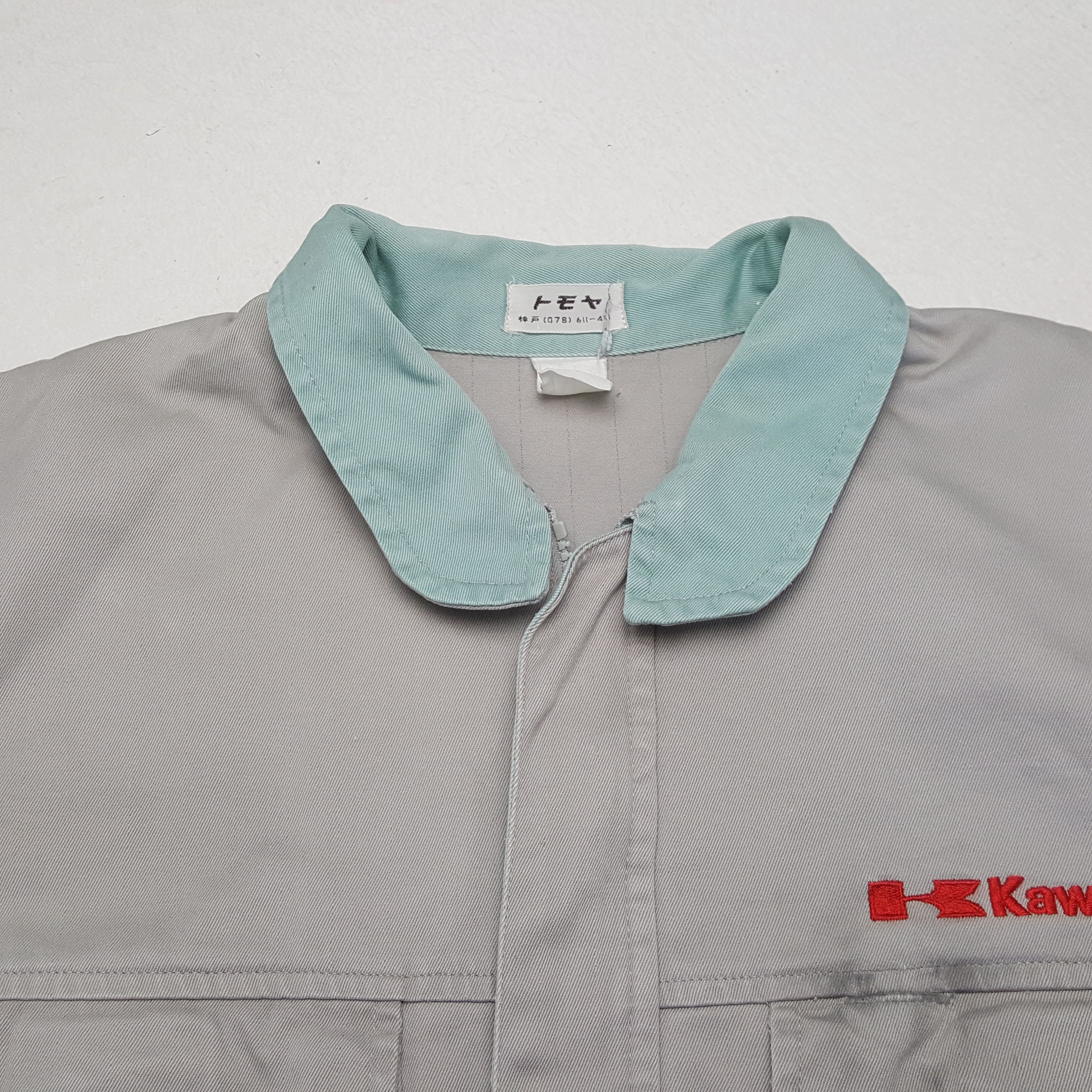 Japanese Brand × Vintage KAWASAKI Japanese Motorsports Custom Art Jacket Size US L / EU 52-54 / 3 - 7 Thumbnail