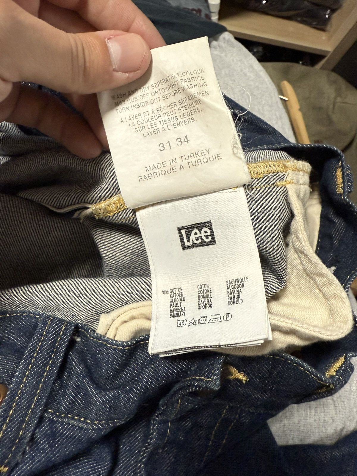 Lee Lee 101 Selvedge Denim Riders Jeans Size US 31 - 10 Thumbnail