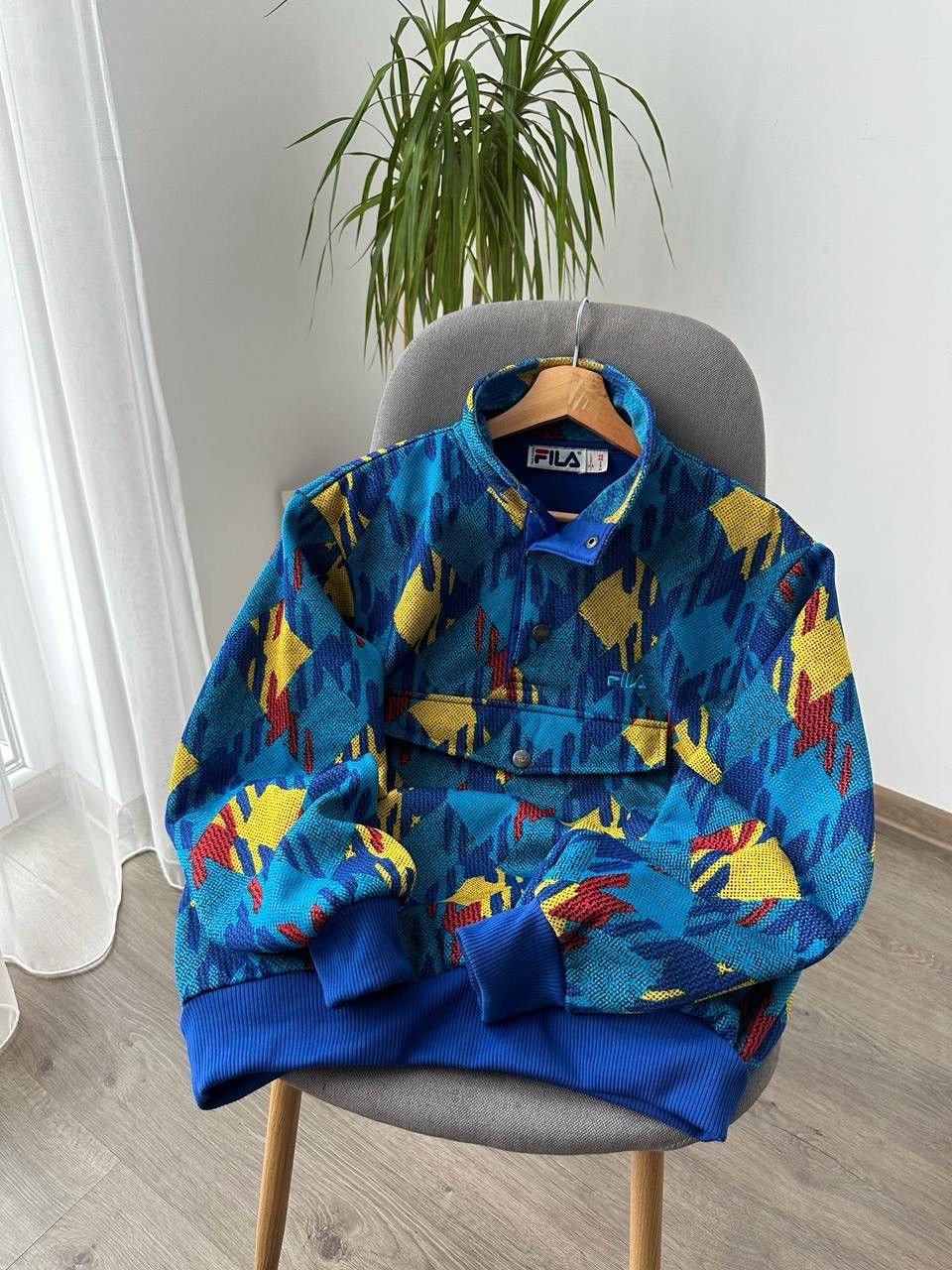 Fila × Vintage Vintage Fila Tech Retro Anorak Pocket Jacket Size US S / EU 44-46 / 1 - 13 Thumbnail