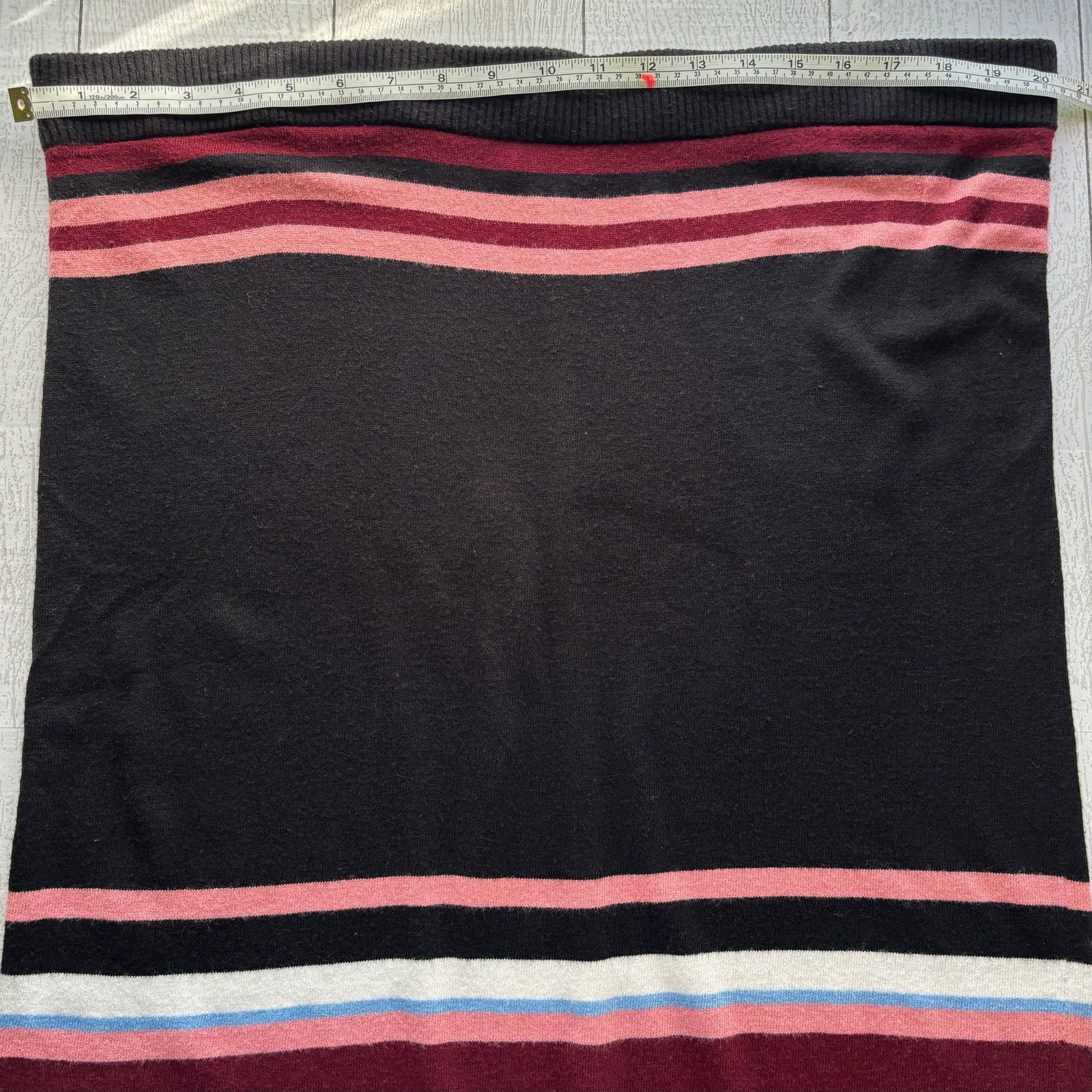 Other Eva Mendes NY&Co Striped Knit Pencil Midi Skirt XXL Size 30" / US 8 / IT 44 - 6 Thumbnail
