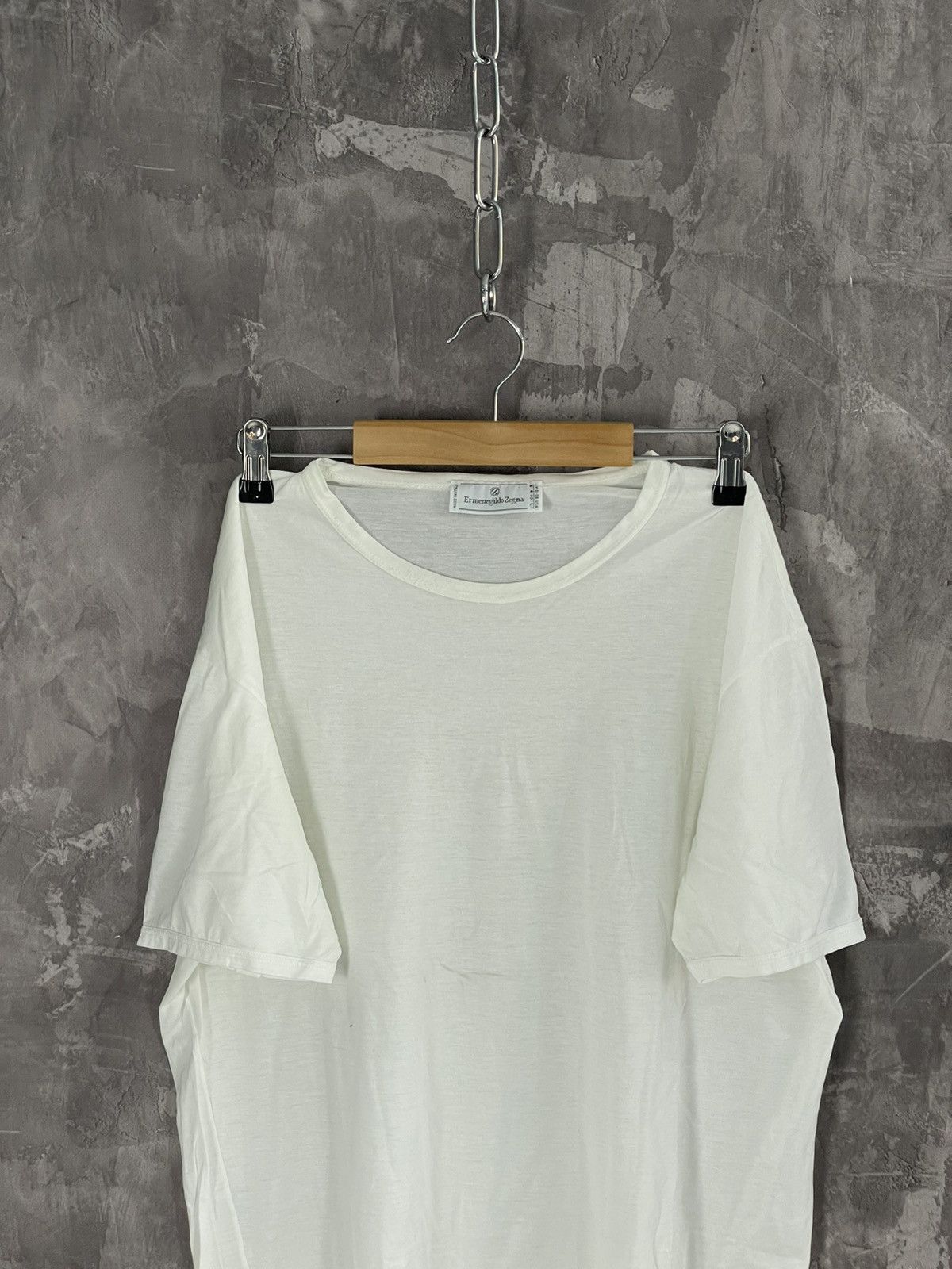 Designer × Ermenegildo Zegna ERMENEGILDO ZEGNA Luxury Basic Rare T-shirt Size US L / EU 52-54 / 3 - 2 Thumbnail