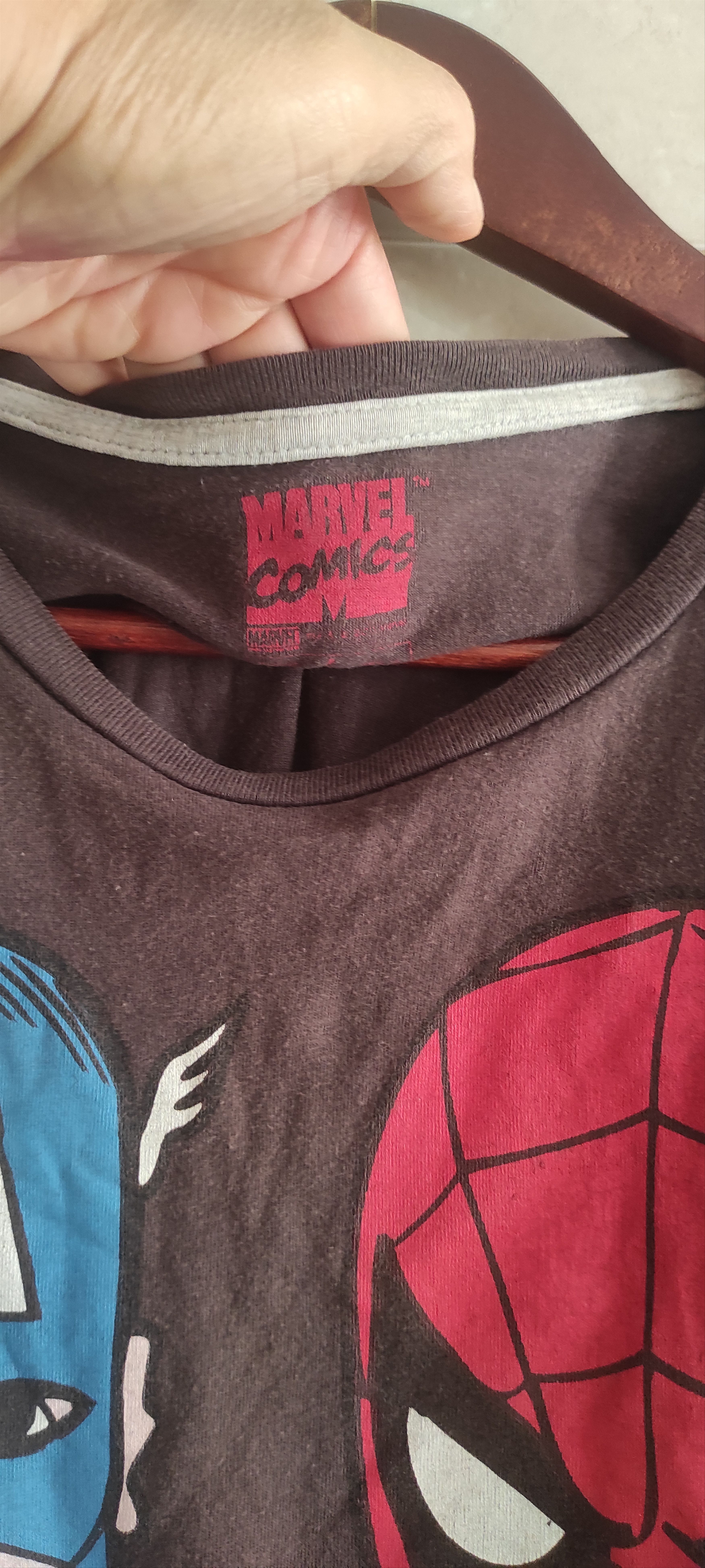 Marvel Comics × Springfield × Vintage Marvel Comics Shirt Captain America Spider Man Iron Man Hulk Size US L / EU 52-54 / 3 - 8 Thumbnail