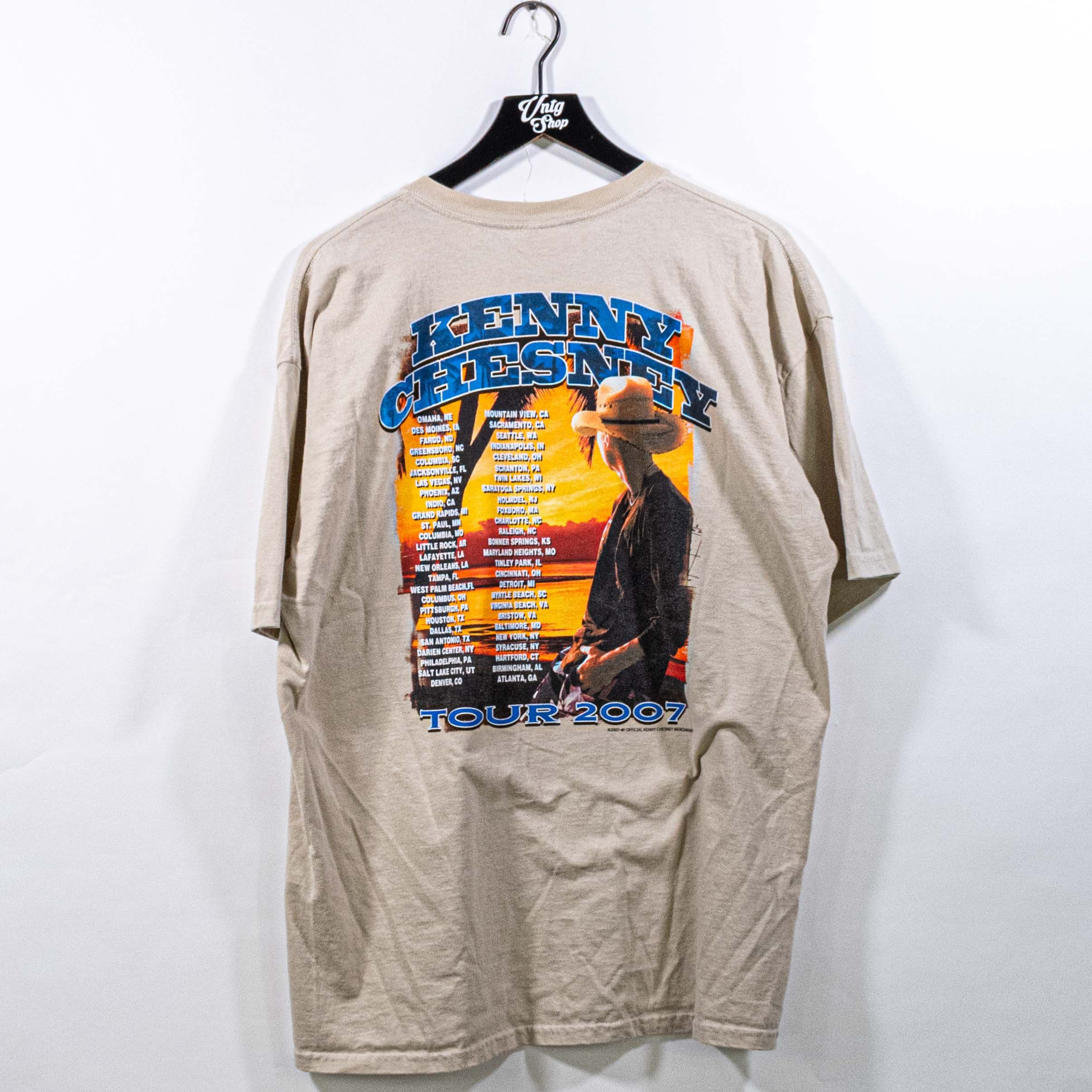 Band Tees Kenny Chesney Flip Flop Summer 2007 Tour T-Shirt Country Size US XL / EU 56 / 4 - 2 Thumbnail