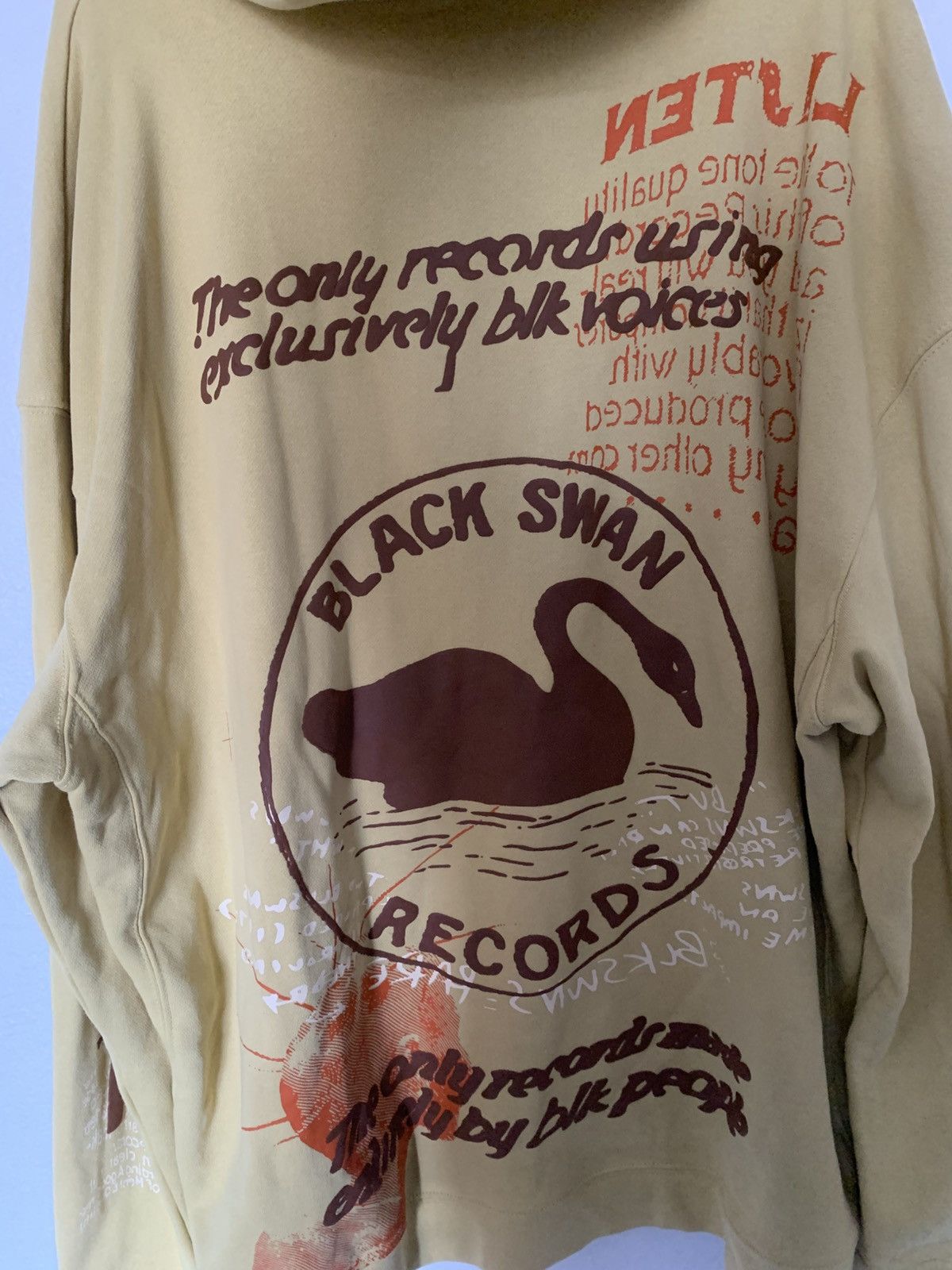 Other Smino Zero Fatigue Silk Hoodie X Black Swan Records Size US XXL / EU 58 / 5 - 4 Thumbnail