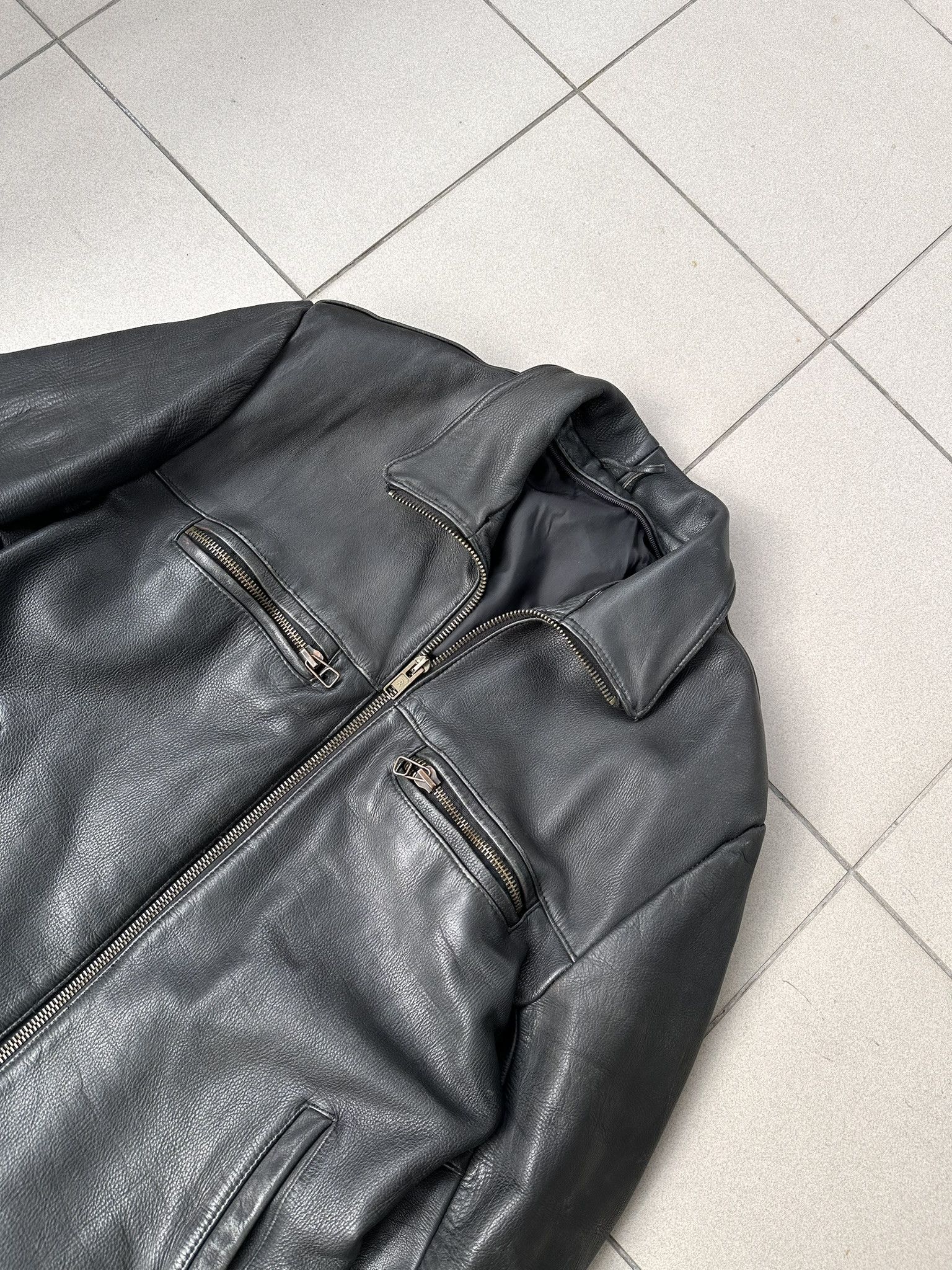 Vintage Vintage leather jacket starboy old money archive Size US L / EU 52-54 / 3 - 2 Thumbnail