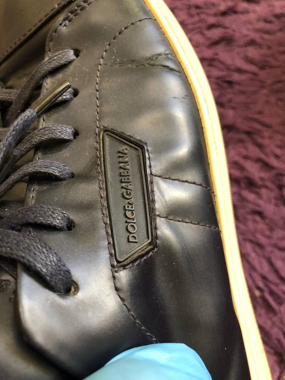 Dolce & Gabbana Dolce & Gabbana Leather Low Trainers Size US 8 / EU 41 - 5 Thumbnail