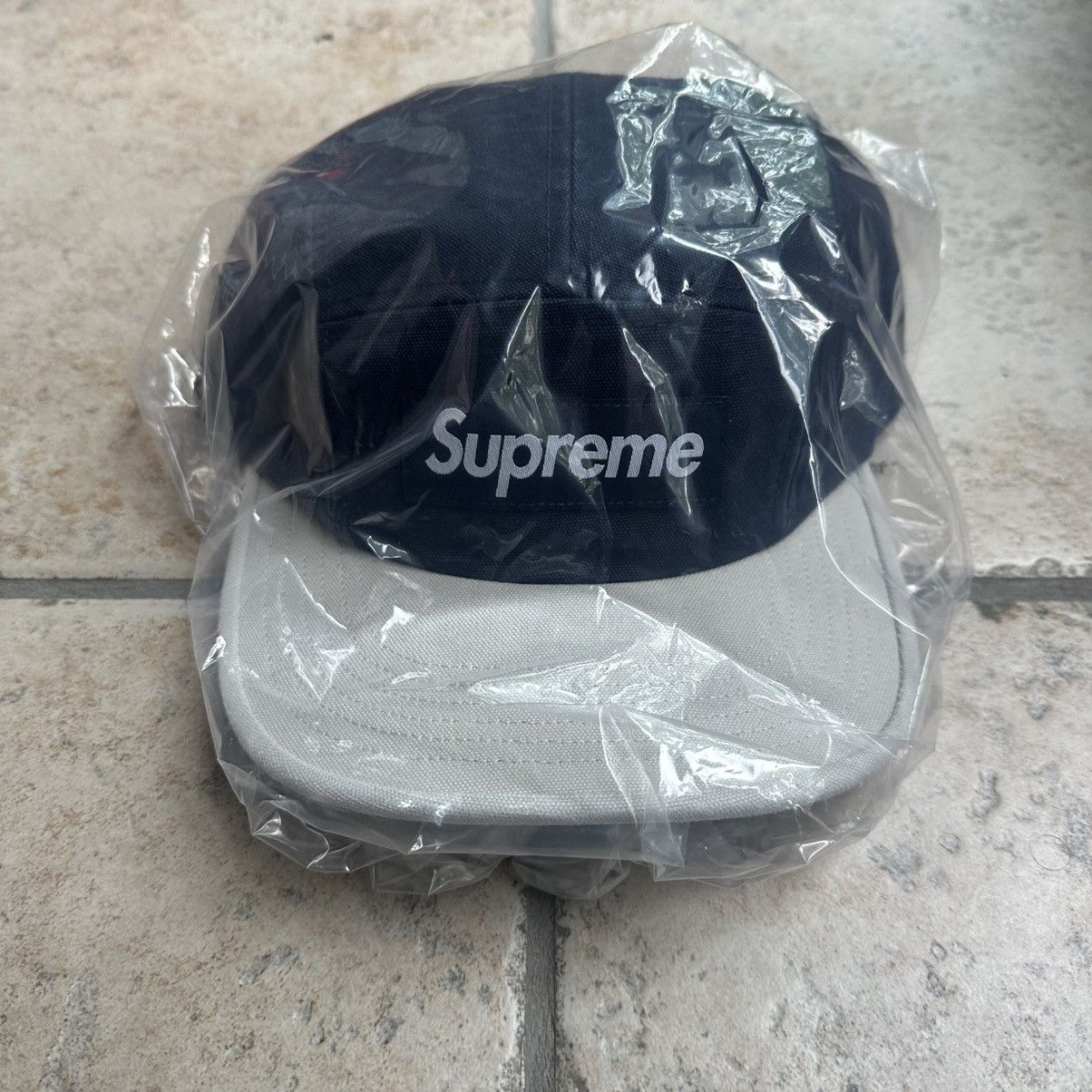 儚 Supreme Ventile Camp Cap Navy Supreme Ventile Camp Cap NavySupreme Ventile Camp Cap Navy