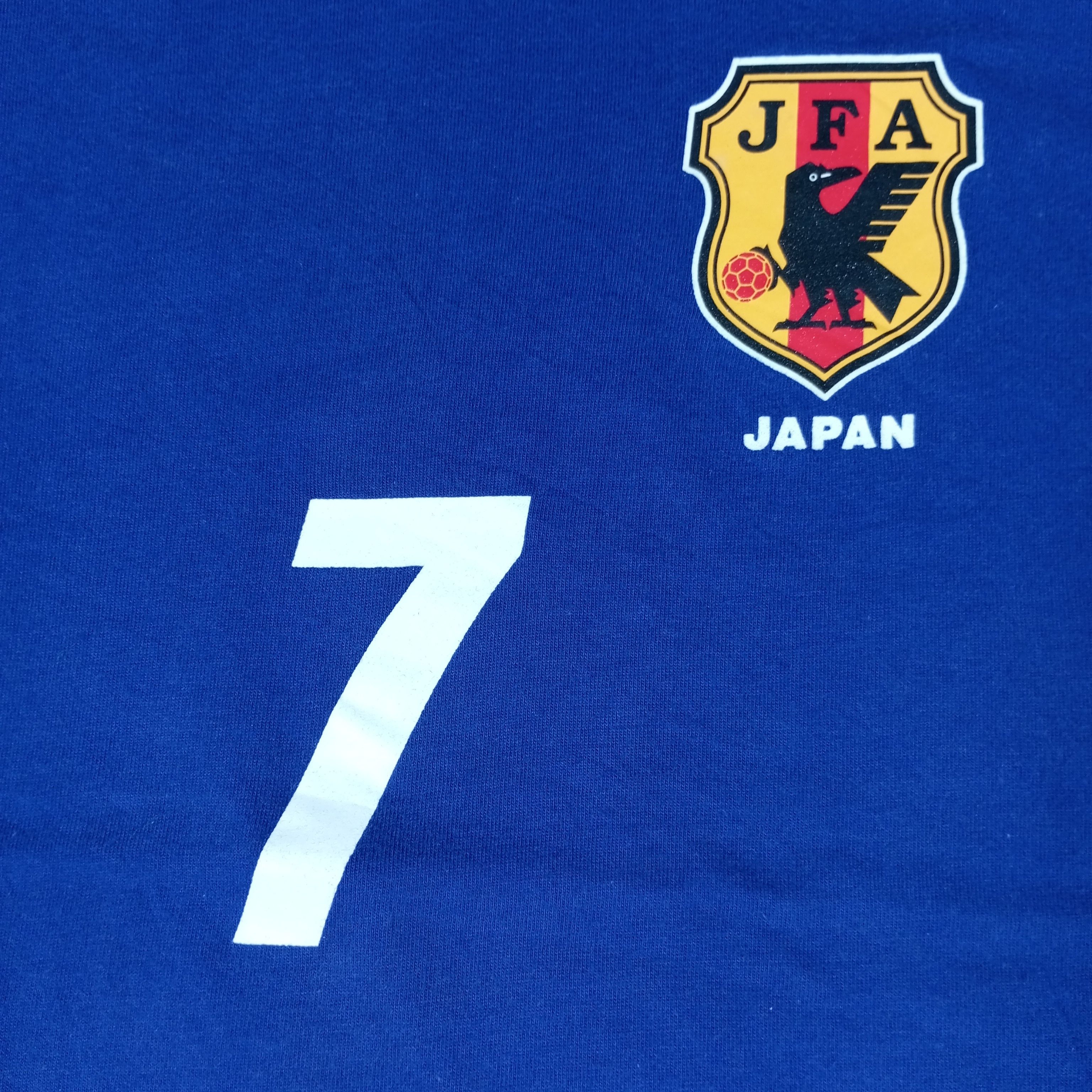 Japanese Brand × Vintage Japan Football Soccer Team Nakata 7 Tshirt Size US L / EU 52-54 / 3 - 4 Thumbnail