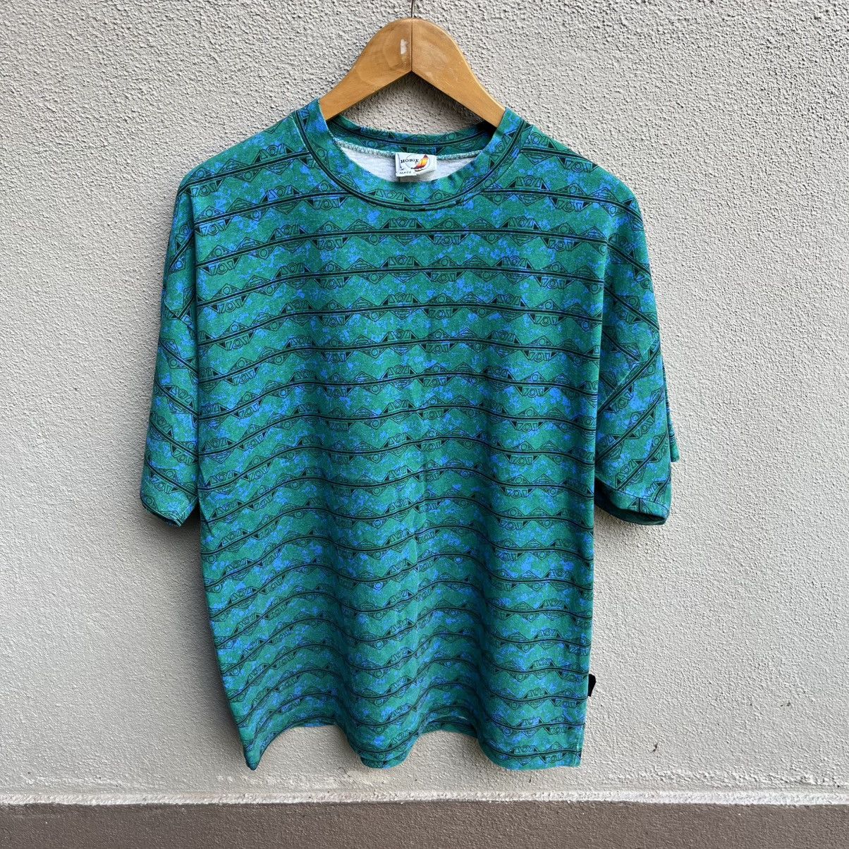 Vintage Vintage 80s HOBIE stripes surf tee usa Size US L / EU 52-54 / 3 - 1 Thumbnail