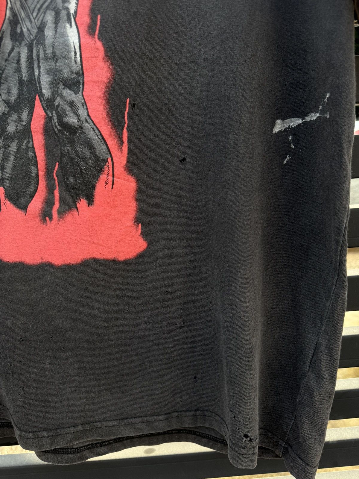 Anime × Cartoon Network × Vintage Vintage Anime Fist Of The North Star Judas Metal Shirt Size US L / EU 52-54 / 3 - 9 Thumbnail