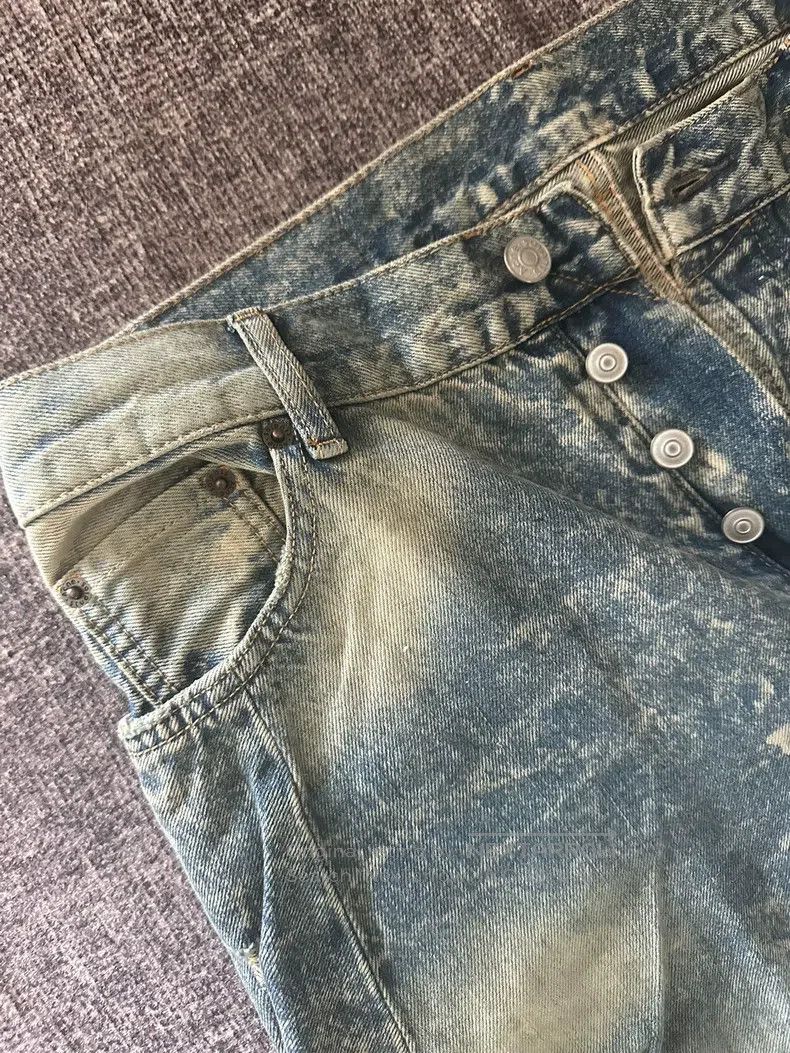 Acne Studios Acne Studios FW25 Low-Rise Wide Leg Scimitar Jeans Size US 30 / EU 46 - 3 Thumbnail