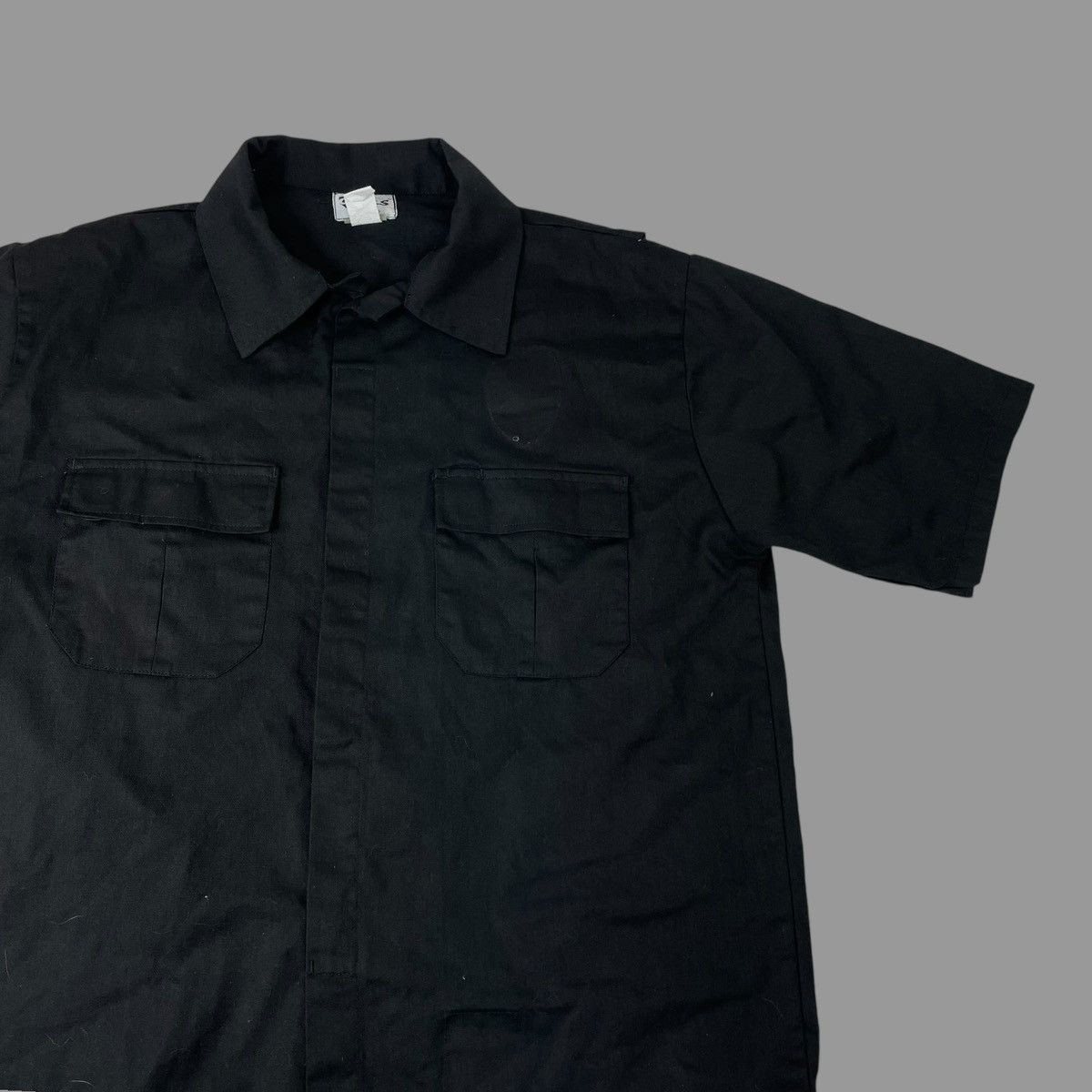 Vintage Vintage 90s military button up shirt Size US XL / EU 56 / 4 - 3 Thumbnail