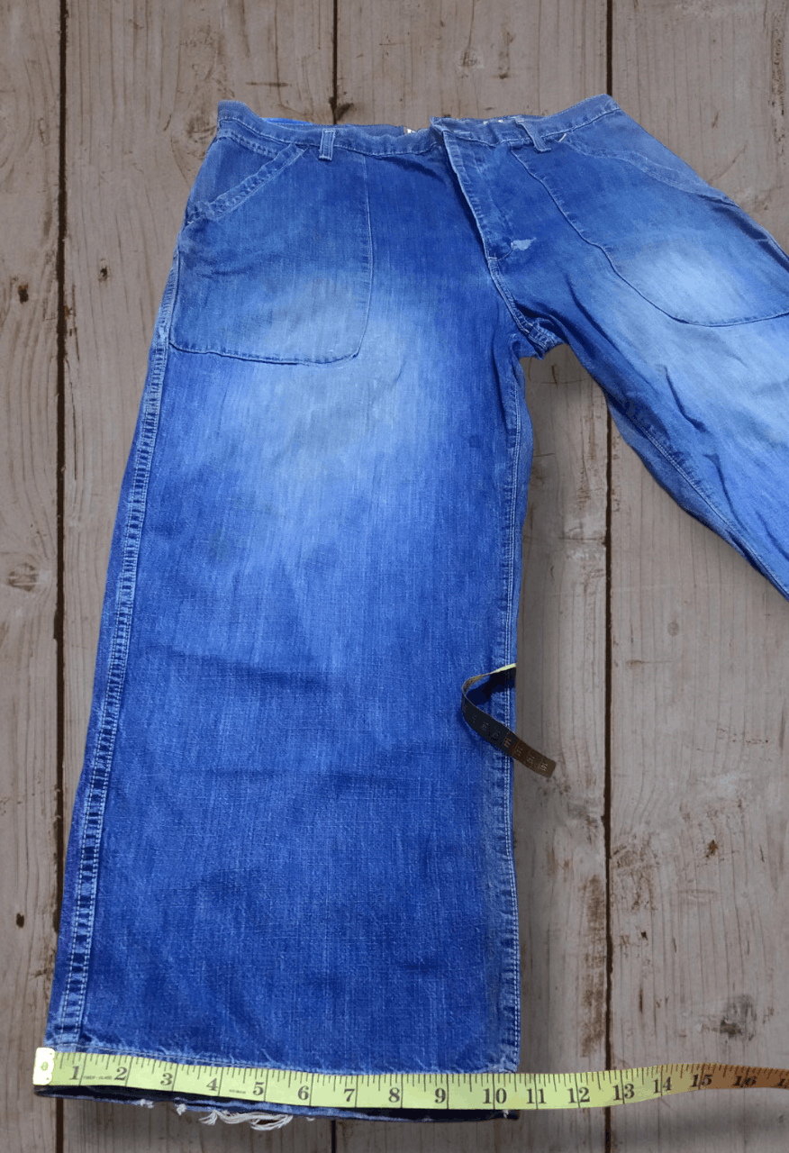 Jean Shop Vintage Old Navy Jeans Big Pocket Rare Pattern Size US 37 - 6 Thumbnail