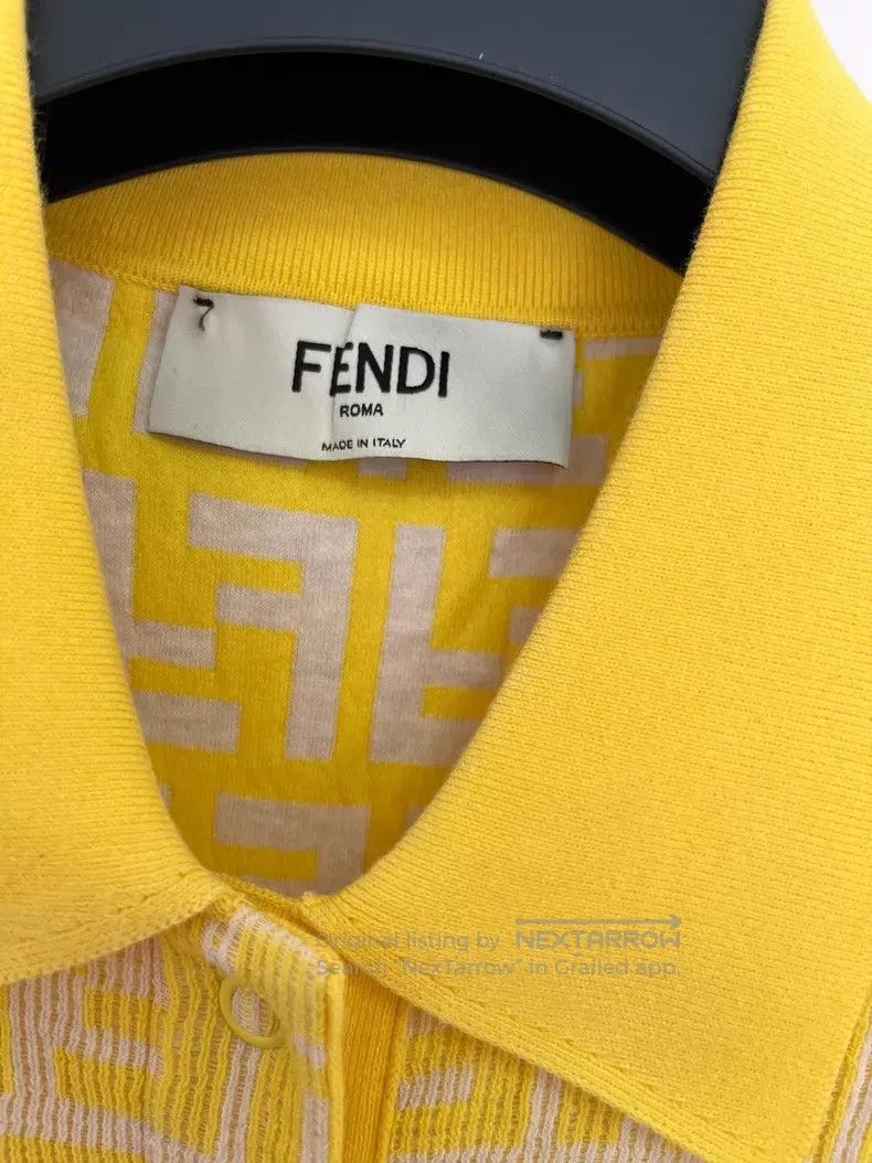 Fendi Fendi All-over Printed Dress Size XS / US 0-2 / IT 36-38 - 4 Thumbnail