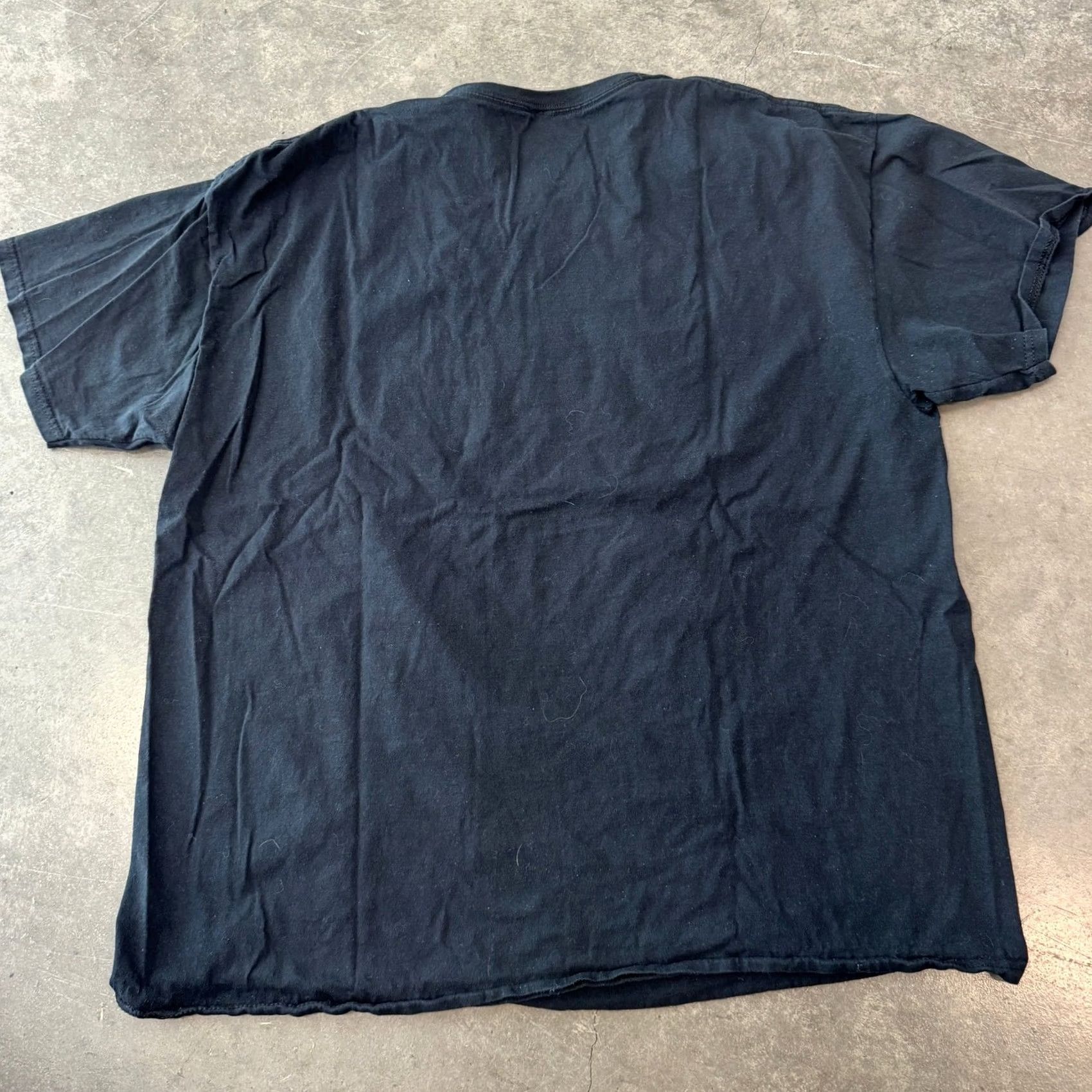 Vintage VINTAGE Lil Durk Rap Black Graphic Casual Hip Hop Grunge Short Sleeve Tee XL Mens Black Size US 36 / EU 52 - 2 Thumbnail