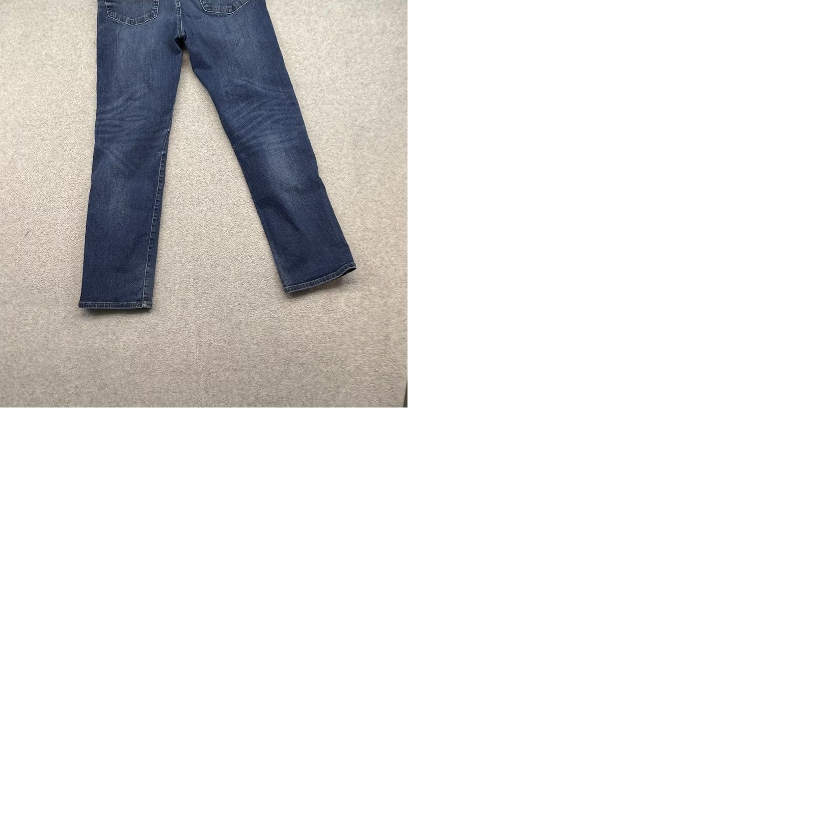 American Eagle Outfitters American Eagle Jeans Mens 32x32 Straight Blue Cotton Pants Dark Wash Size US 32 / EU 48 - 9 Thumbnail