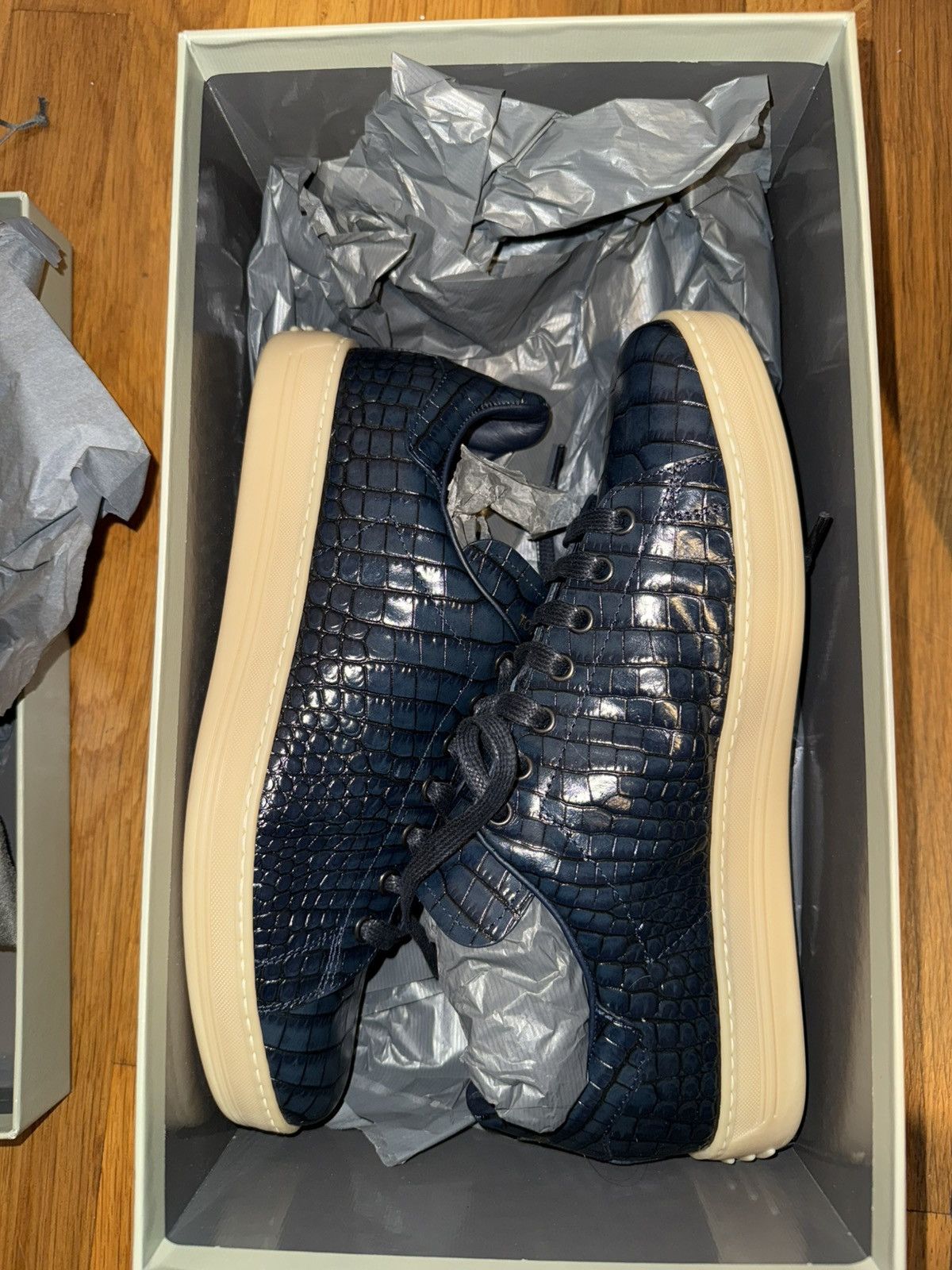 Tom Ford NEW - Tom Ford Warwick Alligator Sneakers Size US 8.5 / EU 41-42 - 4 Thumbnail