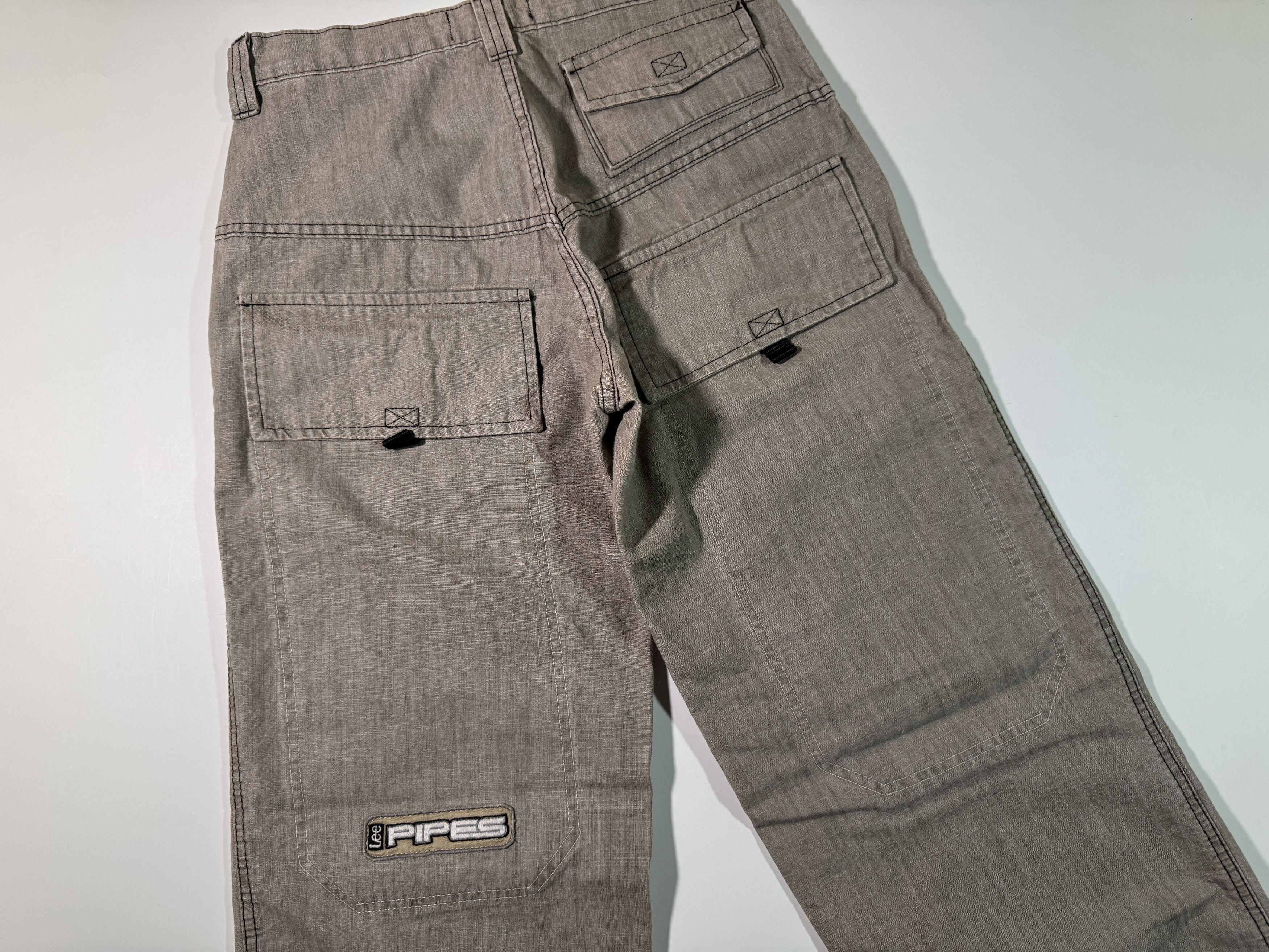 Lee Vintage Lee Pipes Pants Skate BMX Streetwear Size US 29 - 3 Thumbnail