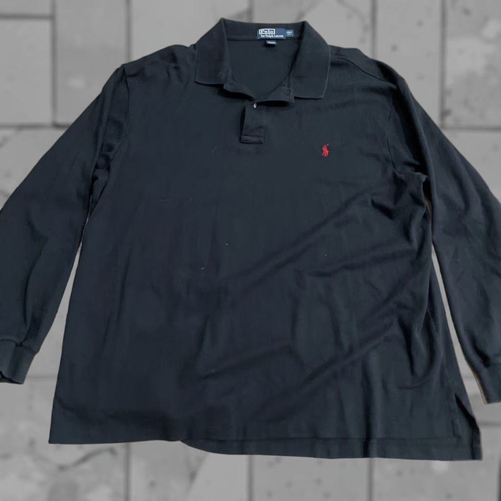 Ralph Lauren Ralph Lauren Polo Shirt Men 2XL Black 100% Cotton Golf Polo Size US XXL / EU 58 / 5 - 1 Thumbnail