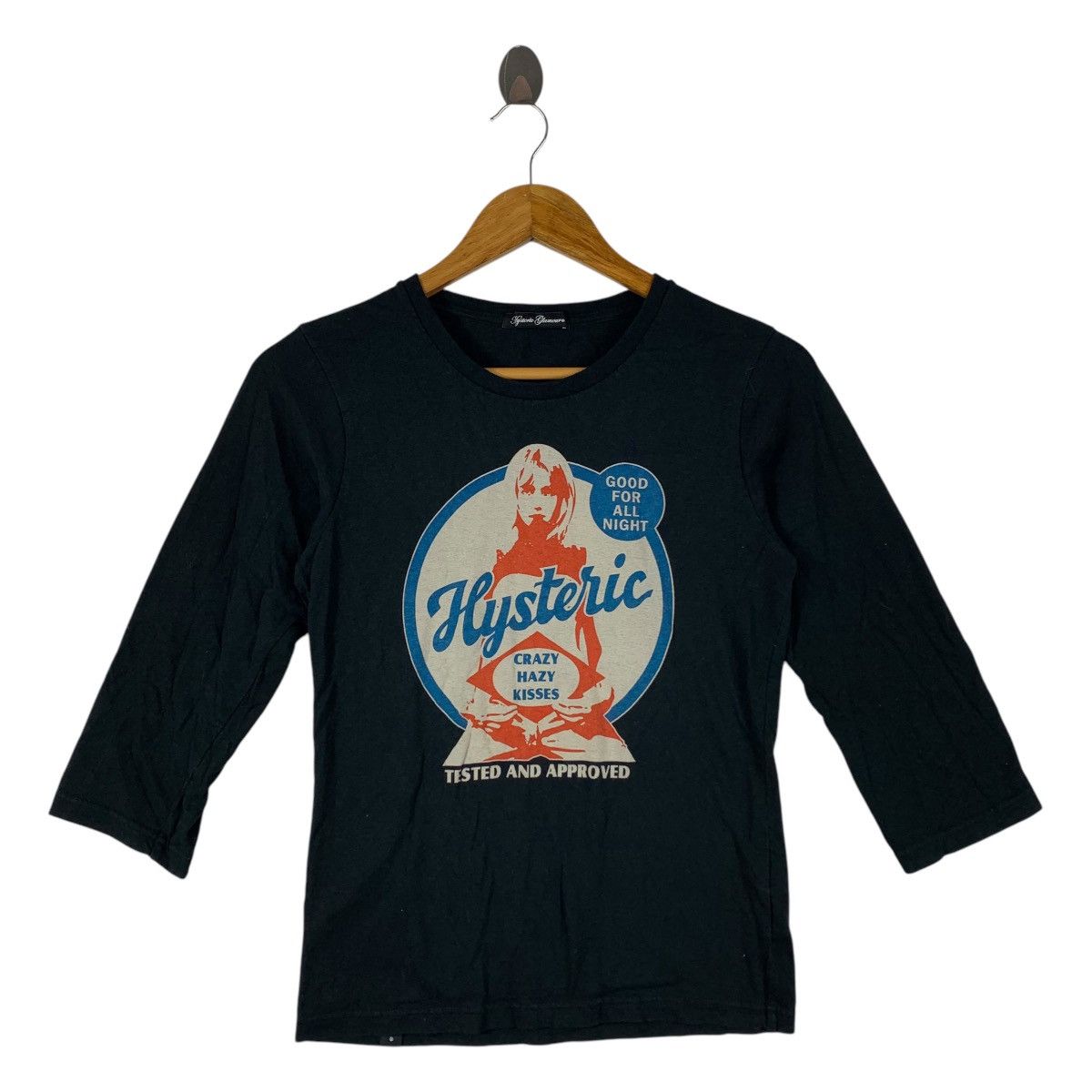 HYSTERIC GLAMOUR good for all night printed tee