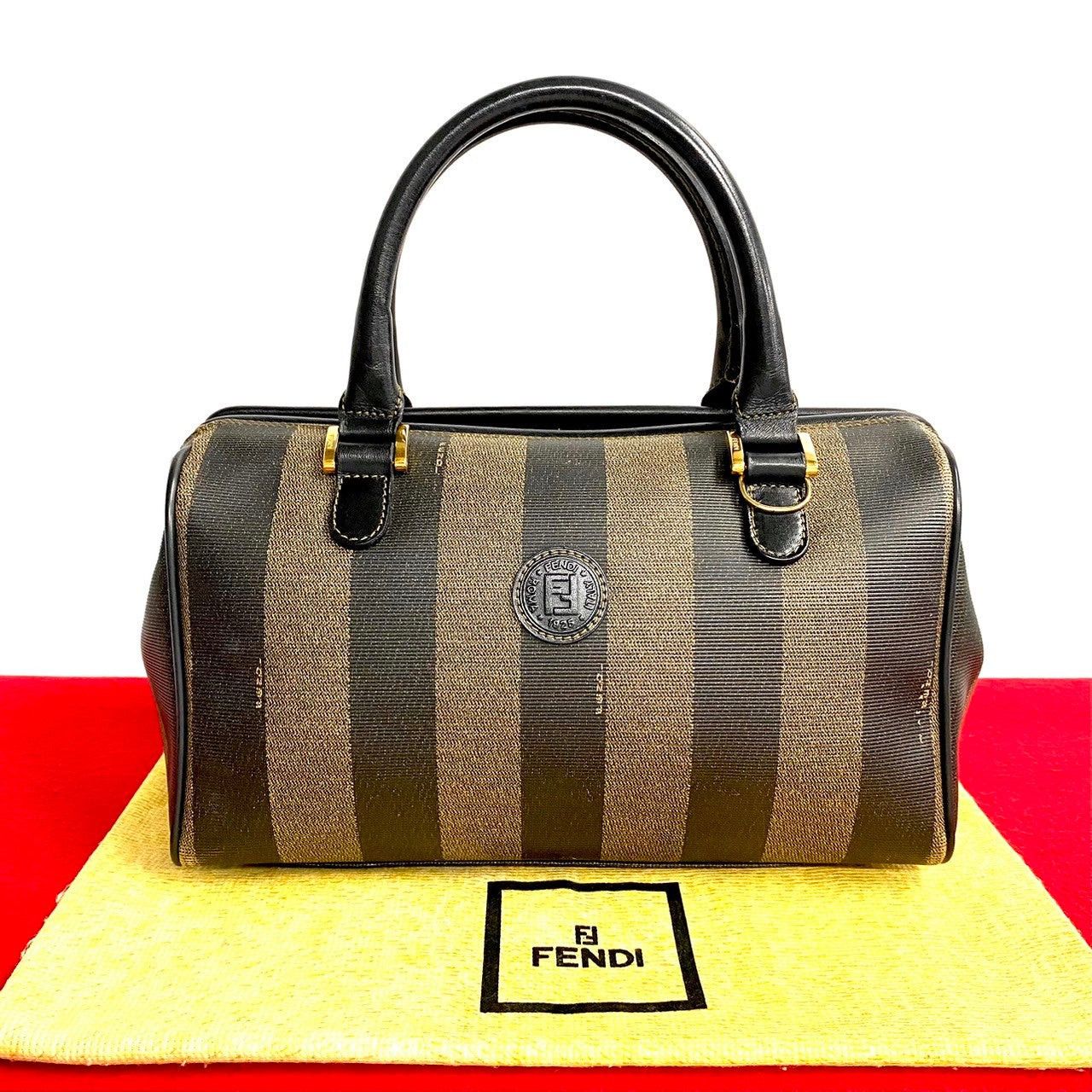 Fendi Fendi Handbag Brown Leather Size ONE SIZE - 1 Thumbnail