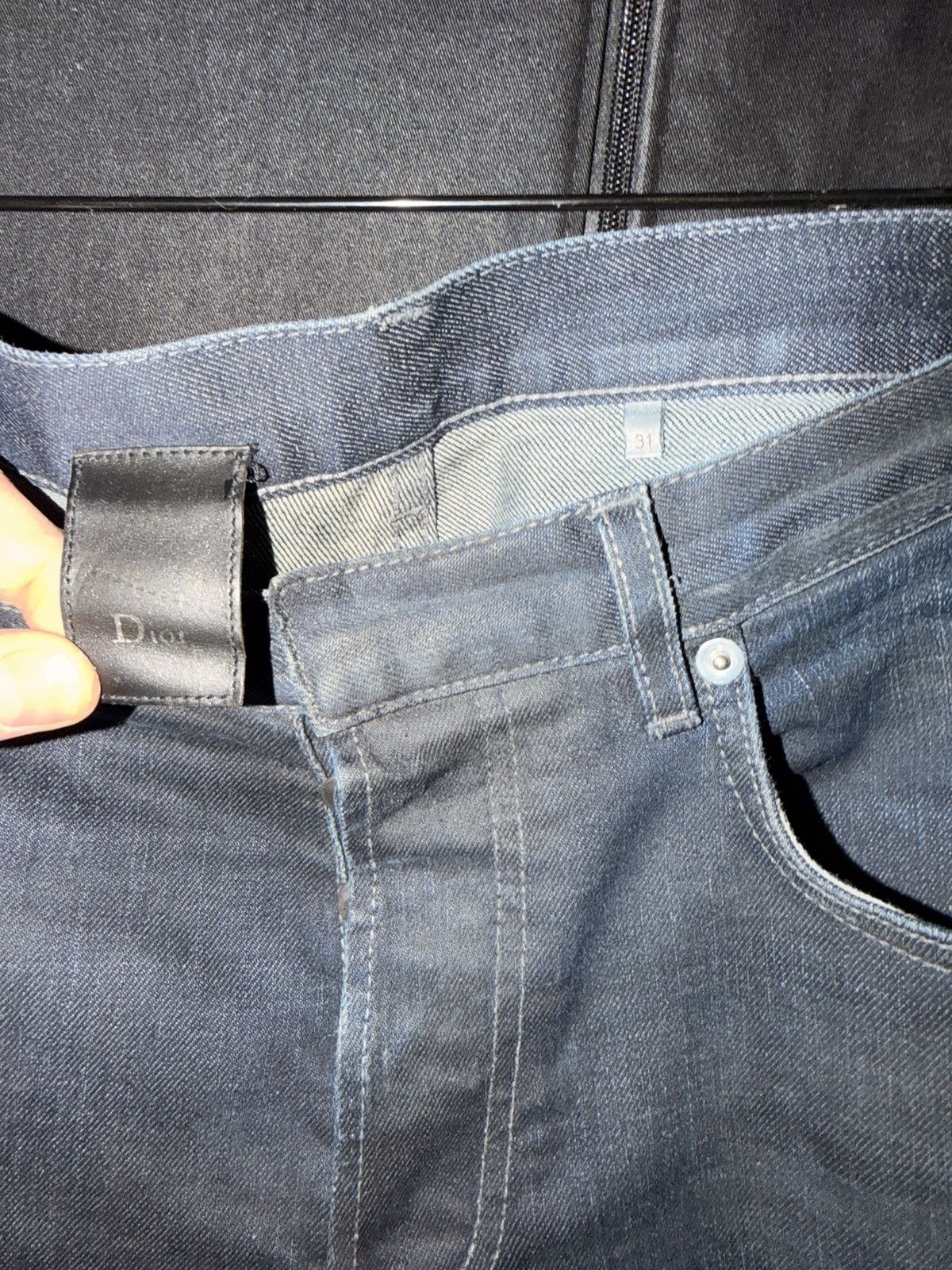 Dior Dior Homme Coated Blue Denim. Jakes Size US 31 - 5 Thumbnail