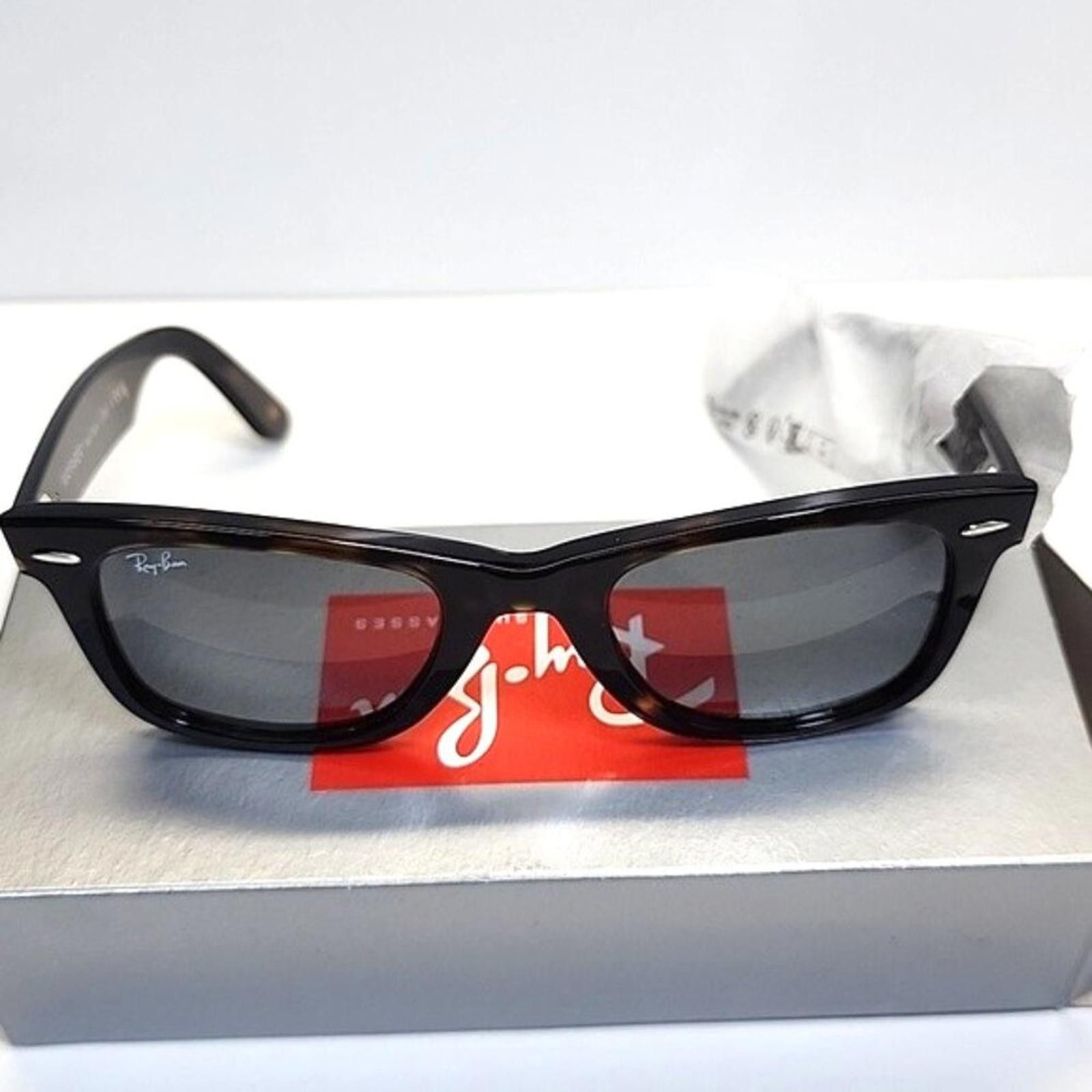 RayBan Ray-Ban RB2140 Wayfarer Sunglasses 50-22 mm - Unisex Size ONE SIZE - 5 Thumbnail