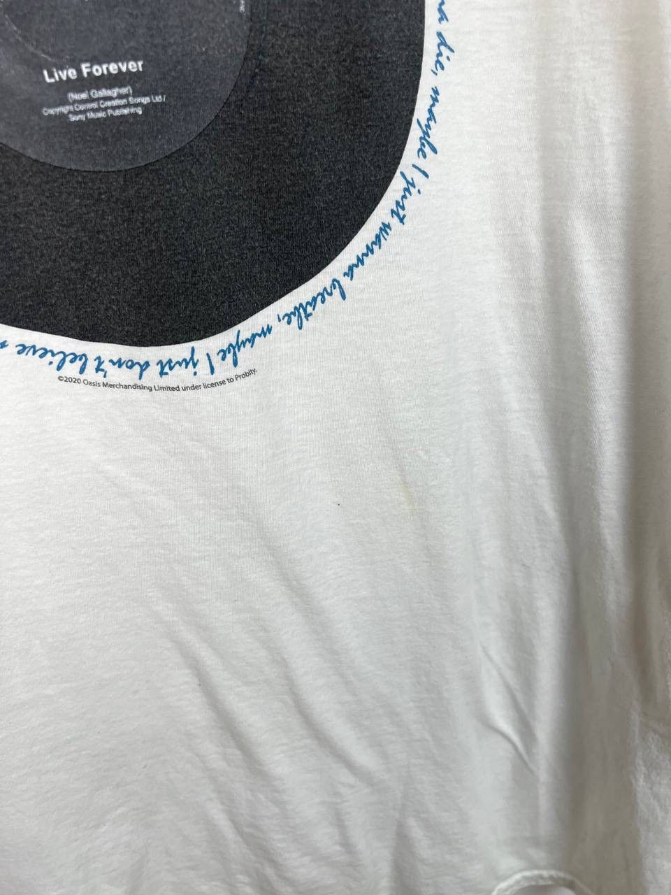Band Tees Oasis live forever single band t-shirts size L Size US L / EU 52-54 / 3 - 3 Thumbnail
