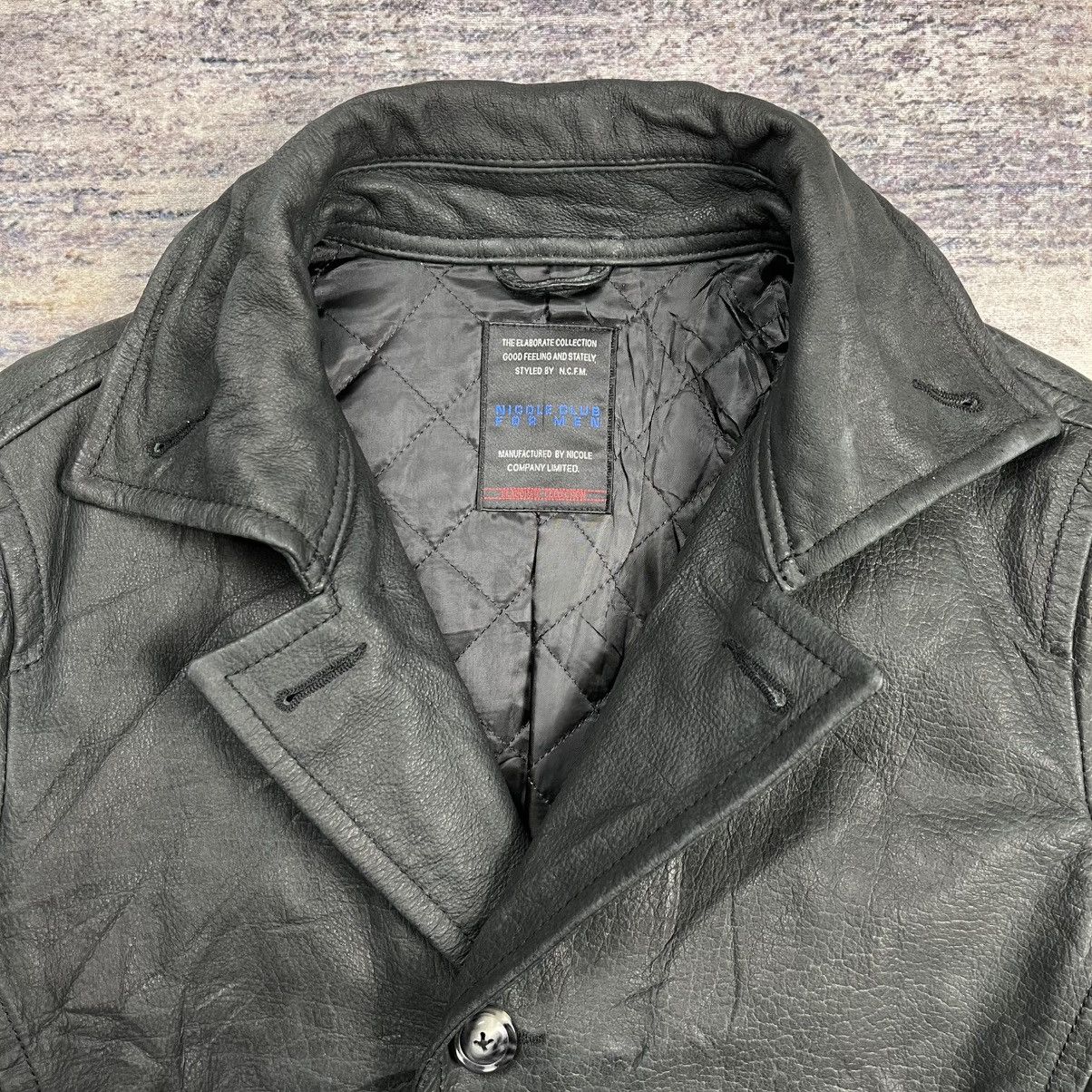 Tornado Mart Nicole Club For Men avant garde thinsulate leather jacket Size US M / EU 48-50 / 2 - 5 Thumbnail