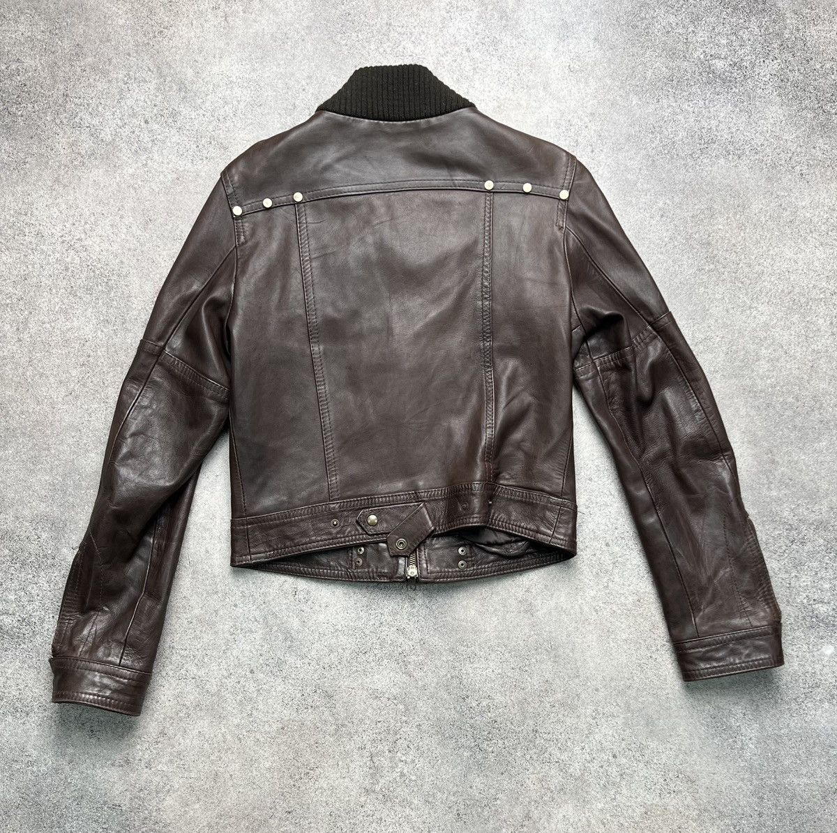 Vintage Vintage boho avant garde gorgeous leather belted jacket Size XS / US 0-2 / IT 36-38 - 6 Thumbnail