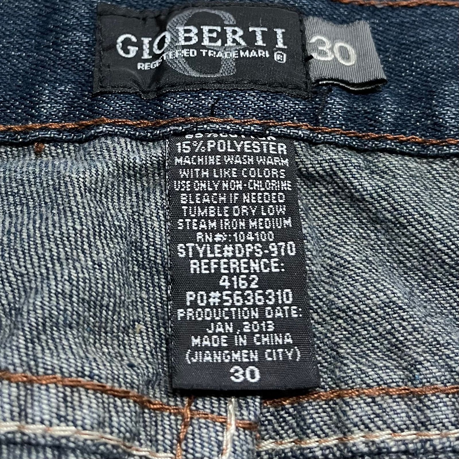 Other Gioberti Y2K Baggy Skater Brown Embroidered Faded Jorts 32W Size US 32 / EU 48 - 4 Thumbnail