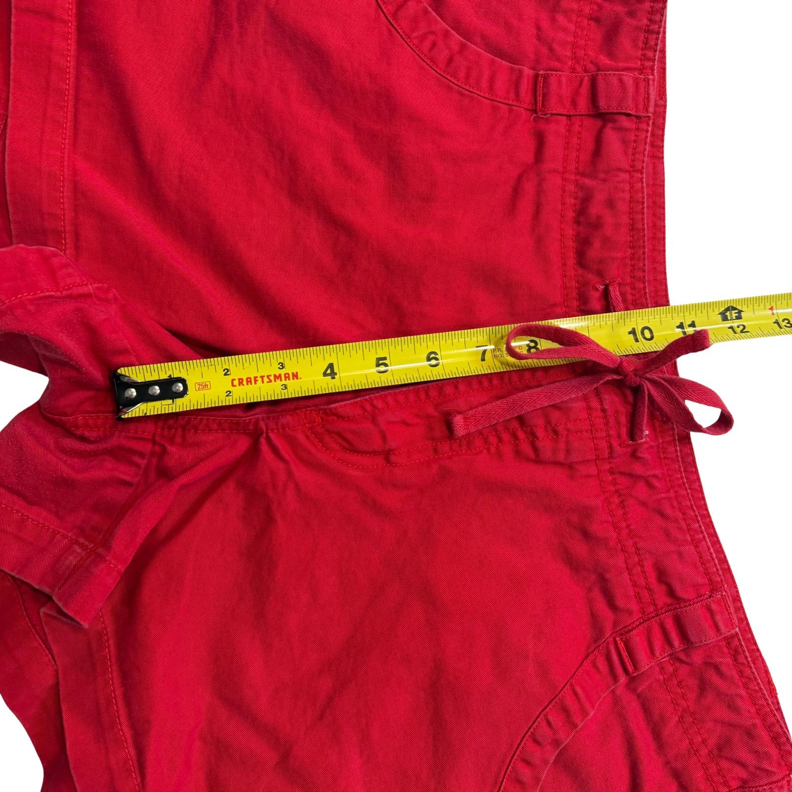 Vintage Vintage Austin Clothing Co. Red Button Tie Fly Shorts Size 36" / US 14 / IT 50 - 6 Thumbnail