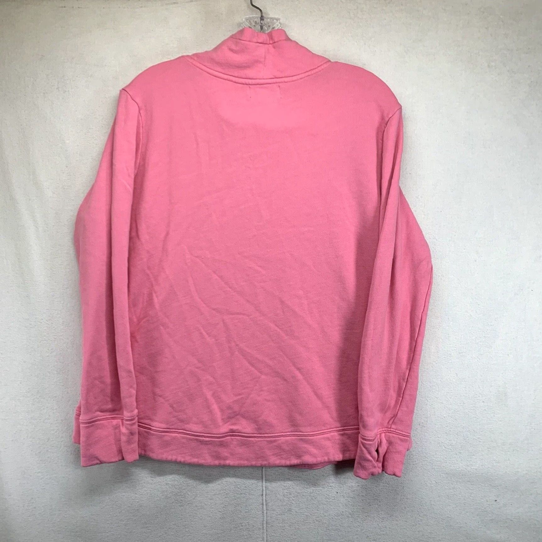 Vineyard Vines Vineyard Vines Women's Sweatshirt XS Pink Cowl Neck Long Sleeve Pullover Casual Activewear Size XS / US 0-2 / IT 36-38 - 3 Thumbnail
